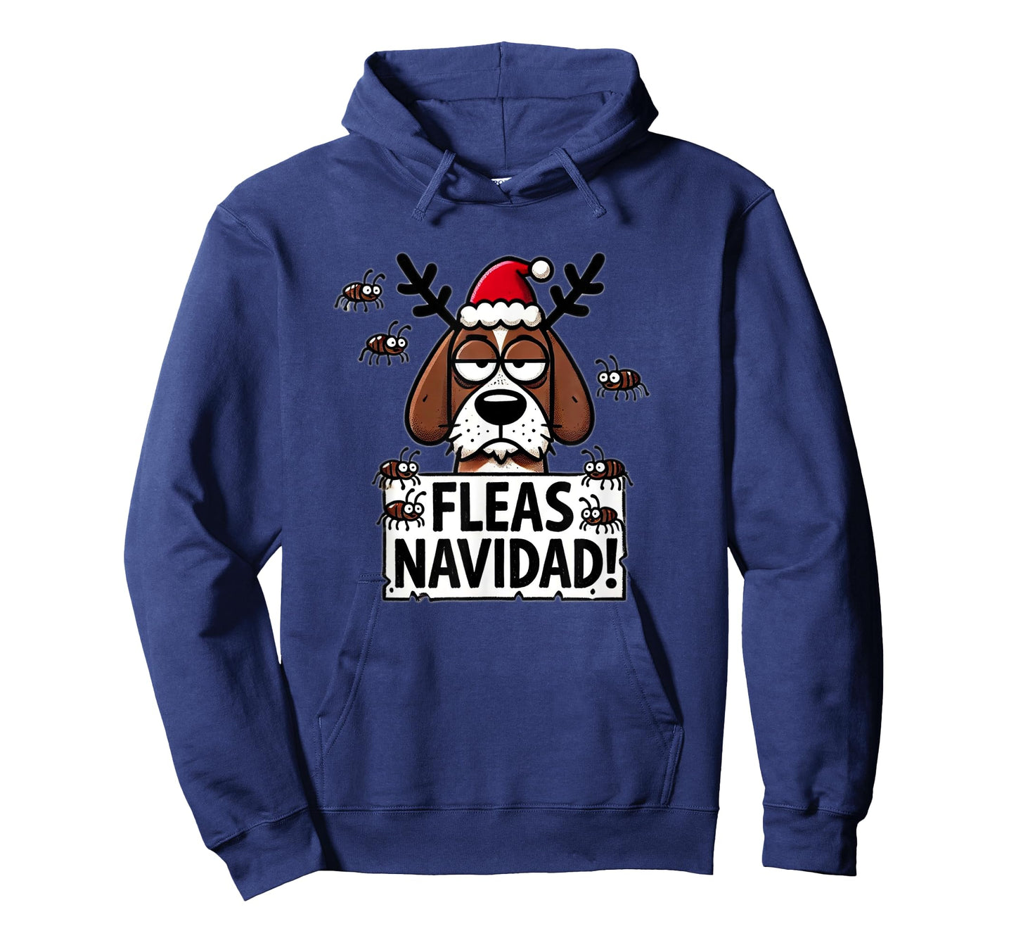 Fleas Navidad - Funny Dog Christmas Men Women Kids T-Shirt