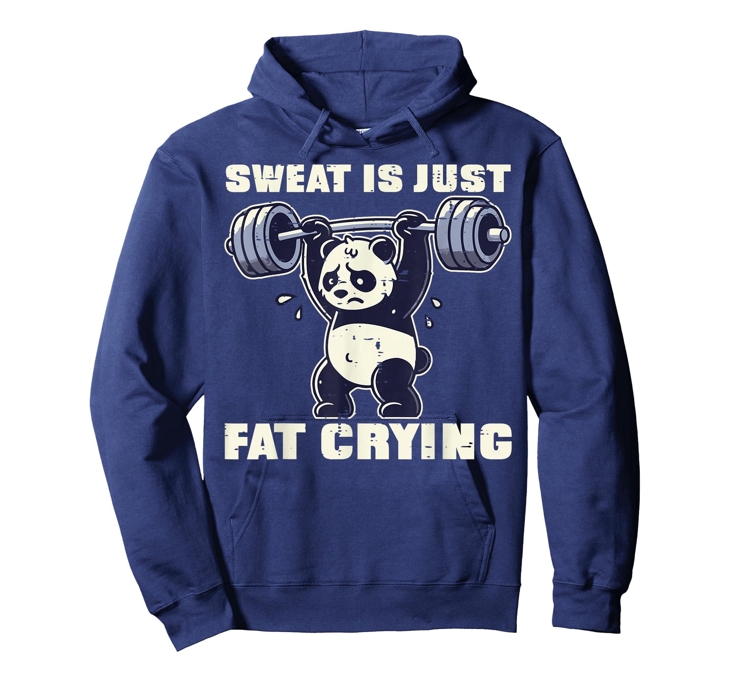 Gym Panda Sweat Is Fat Crying Funny Workout Men Women Kids T-Shirt
