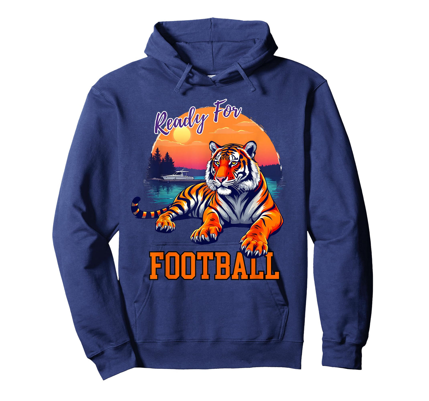 Ready For Football Retro Tiger T-Shirt