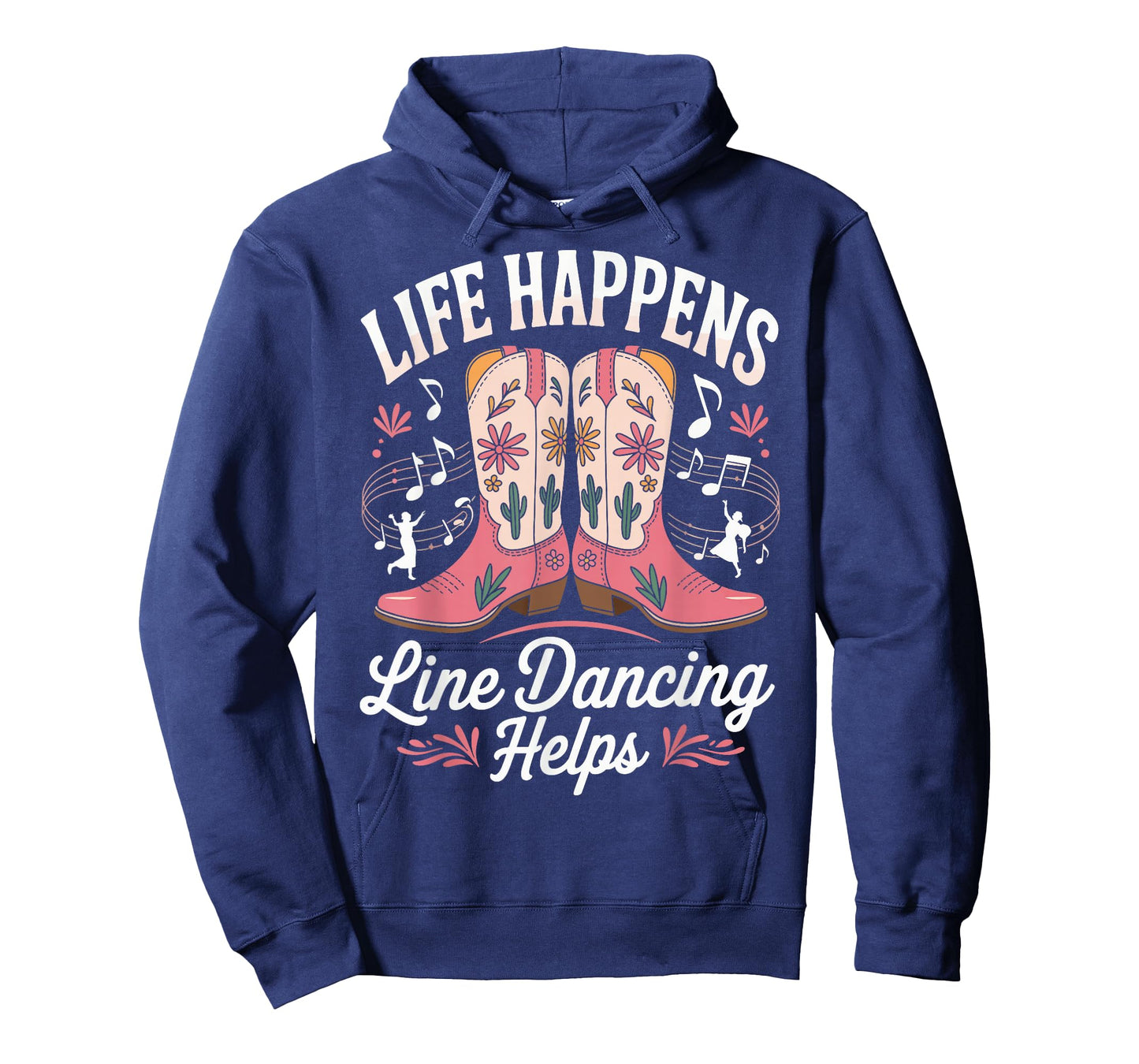 Life Happens Line Dancing Helps T-Shirt