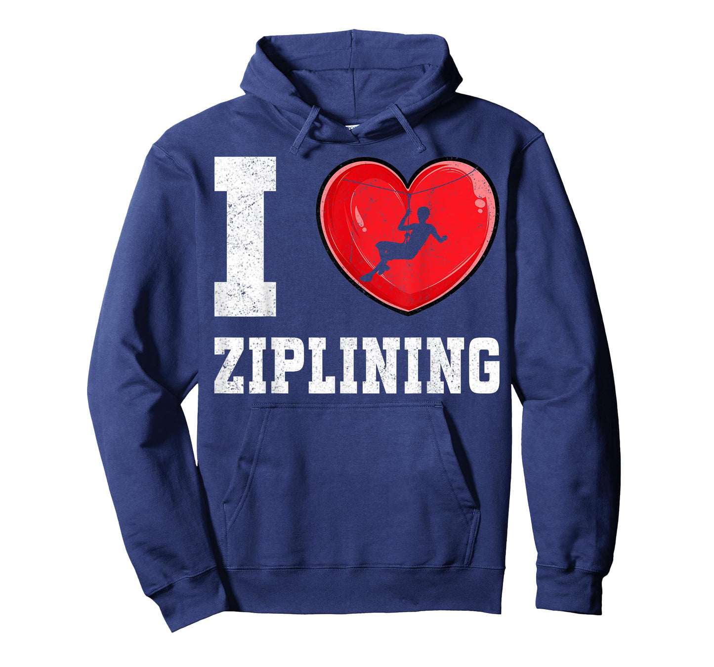 I Love Ziplining - Zipline Gifts Funny Zipliner Zip Line T-Shirt