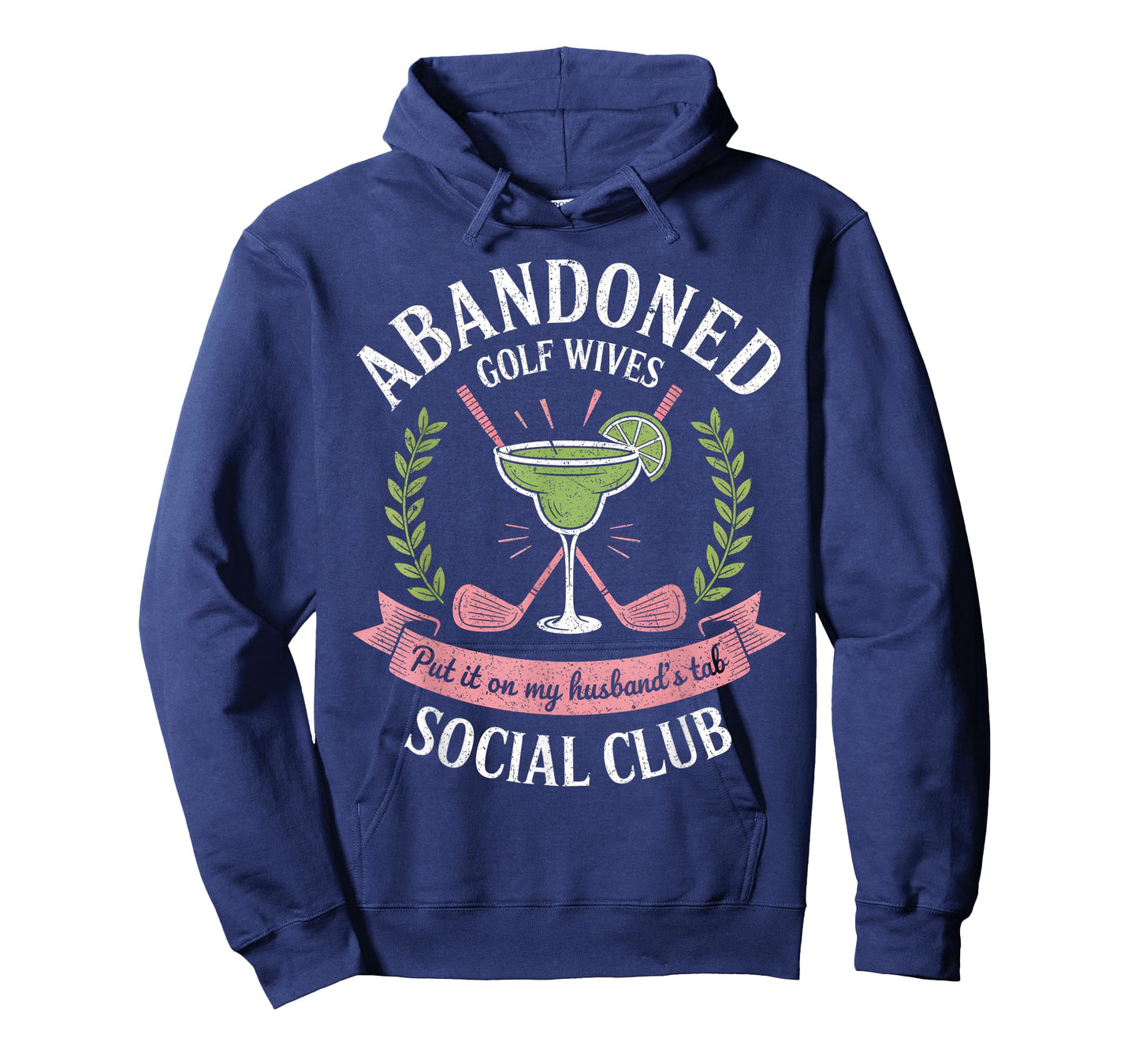 Abandoned Golf Wives Social Club Funny Sarcastic T-Shirt