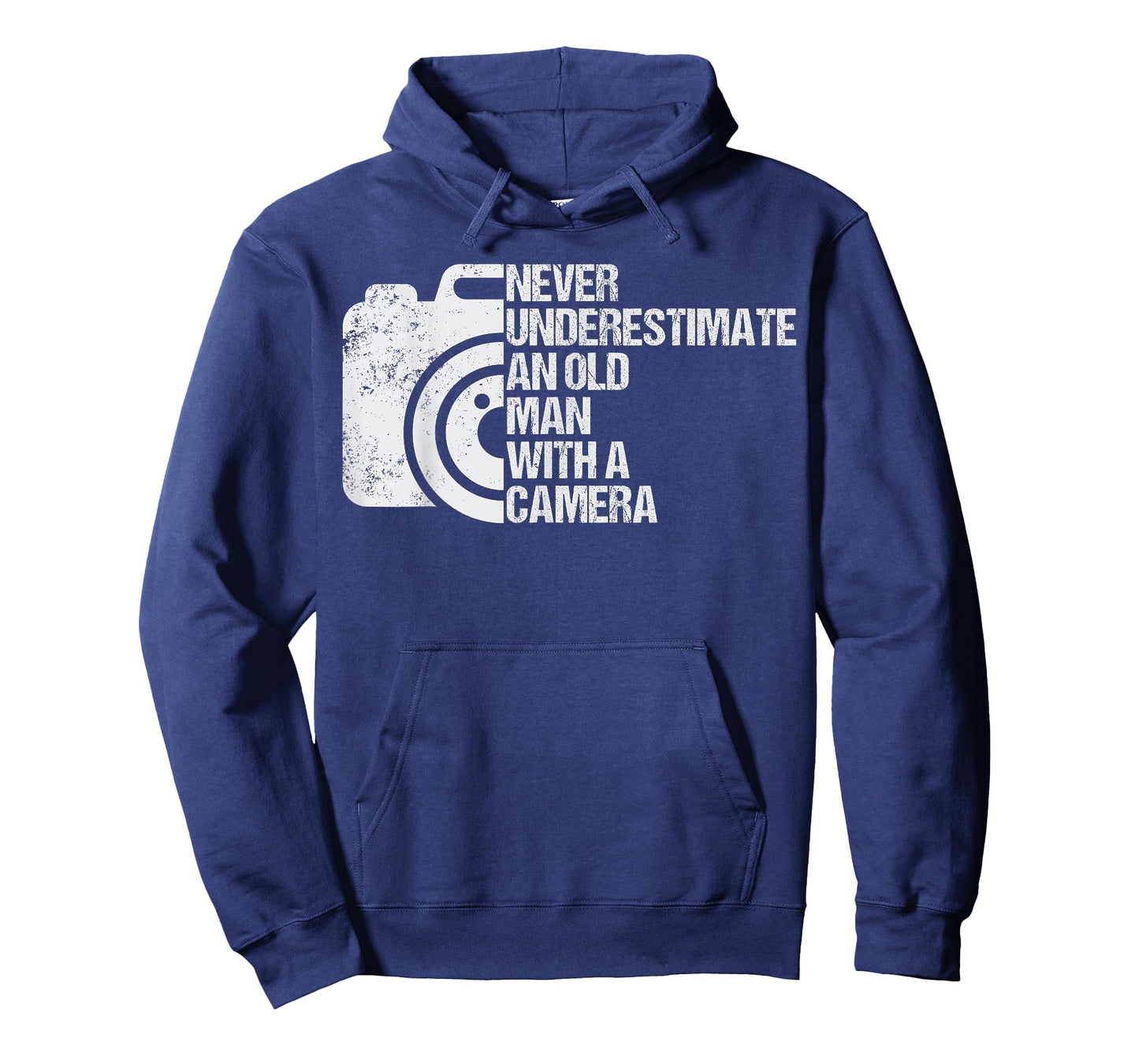 Never Underestimate An Old Man With A Camera Photography T-Shirt