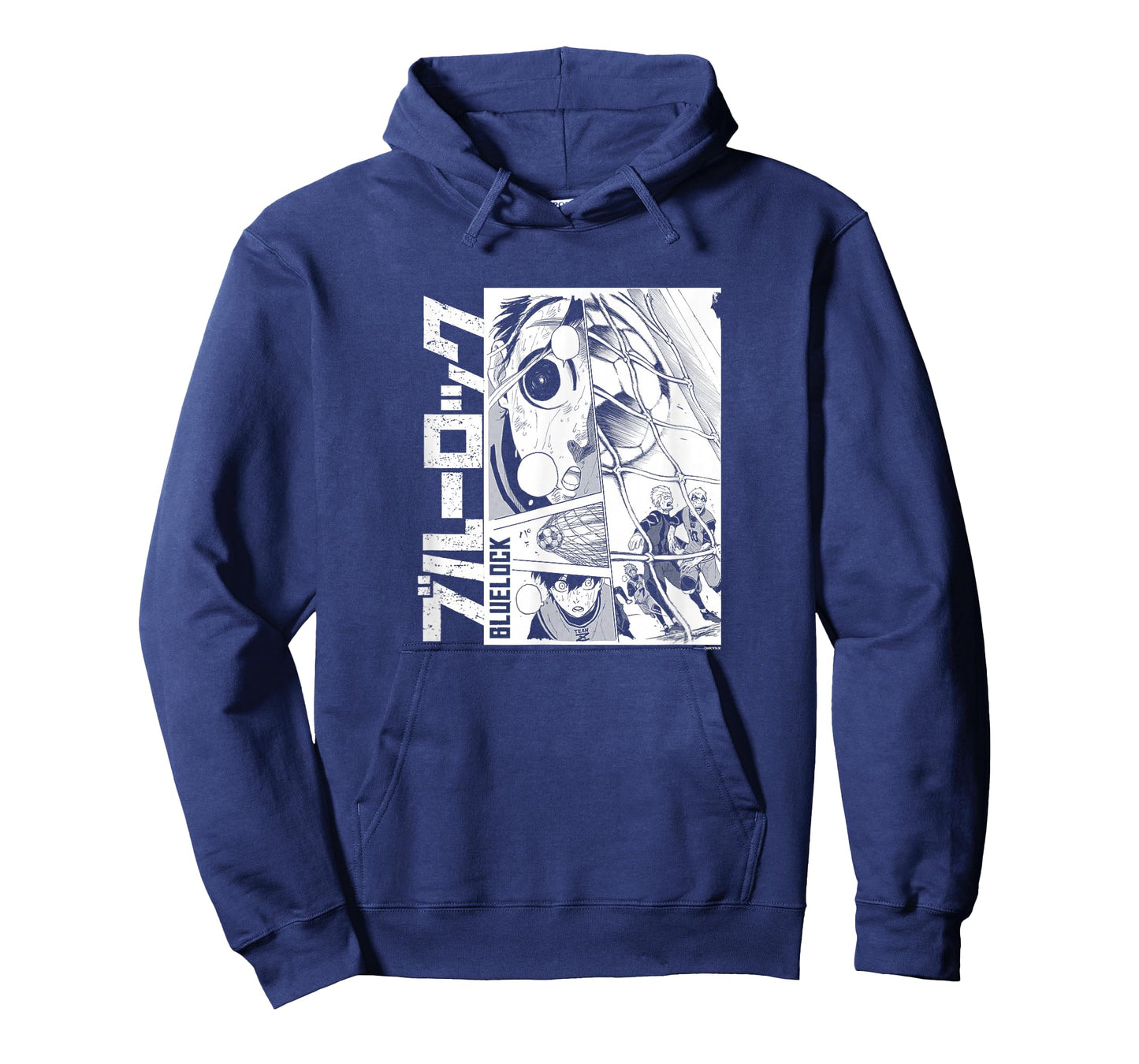 Blue Lock Yoichi Isagi Epic Goal Distressed Manga Panels T-Shirt
