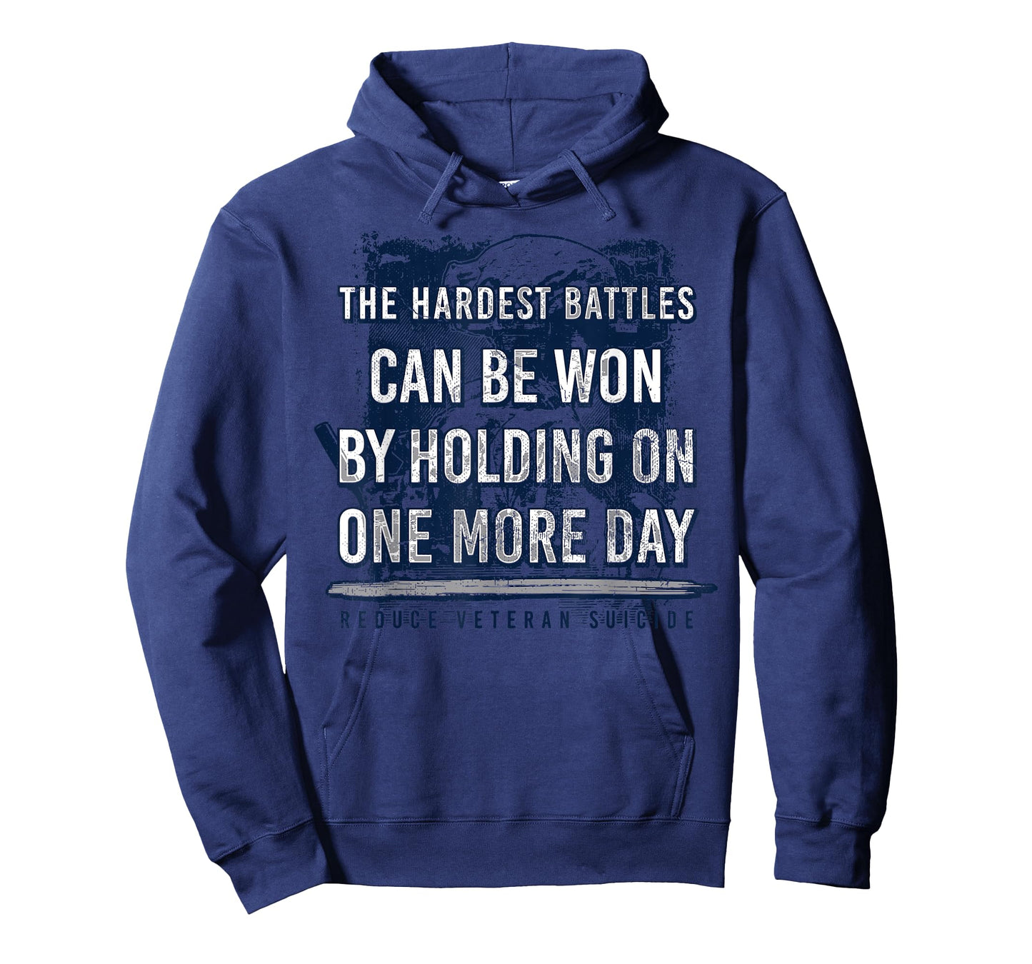 The Hardest Battles Can Be Won By Holding On One More Day T-Shirt
