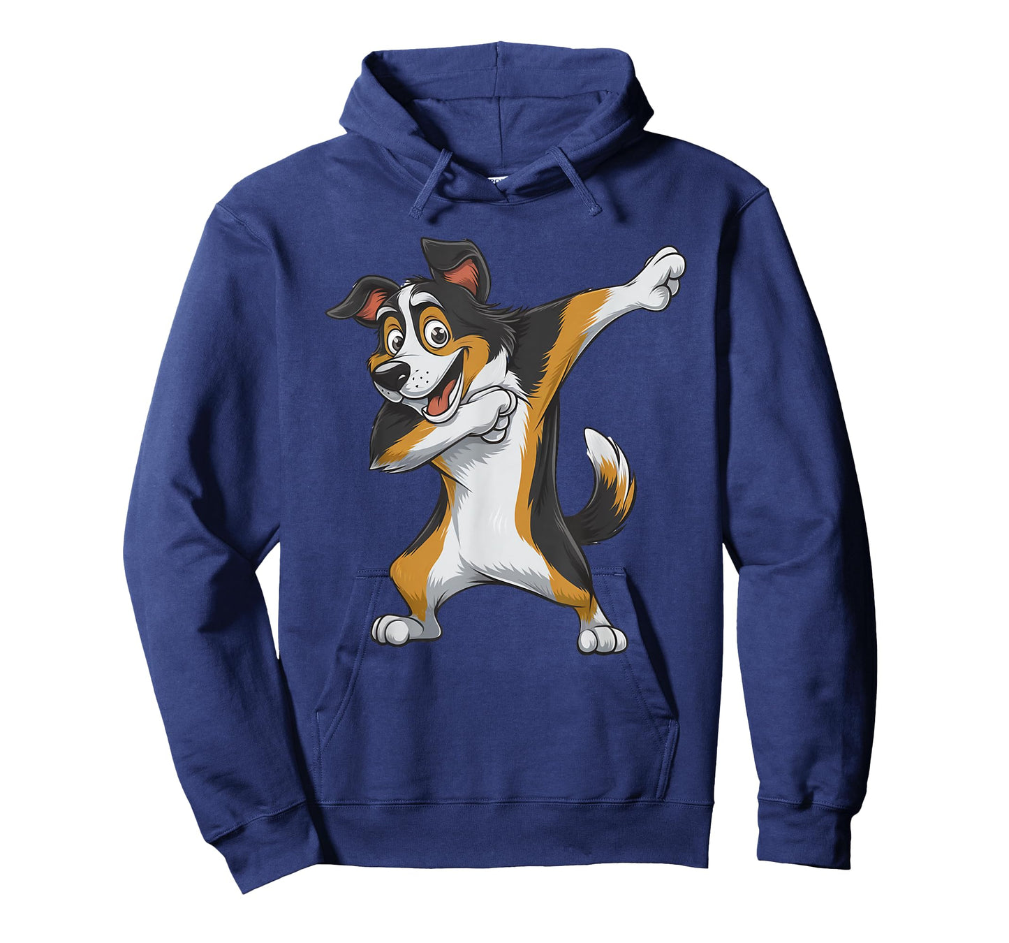 Funny Border Collie Dog Doing Dab Dance For Boys Girls Kids T-Shirt