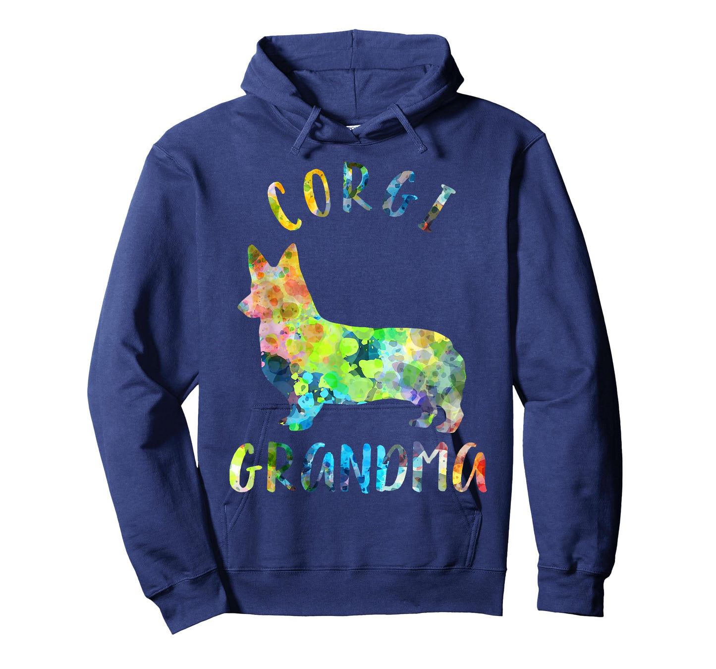 Corgi Grandma Dog Grandma Funny Corgi Owner Men Women Kids T-Shirt