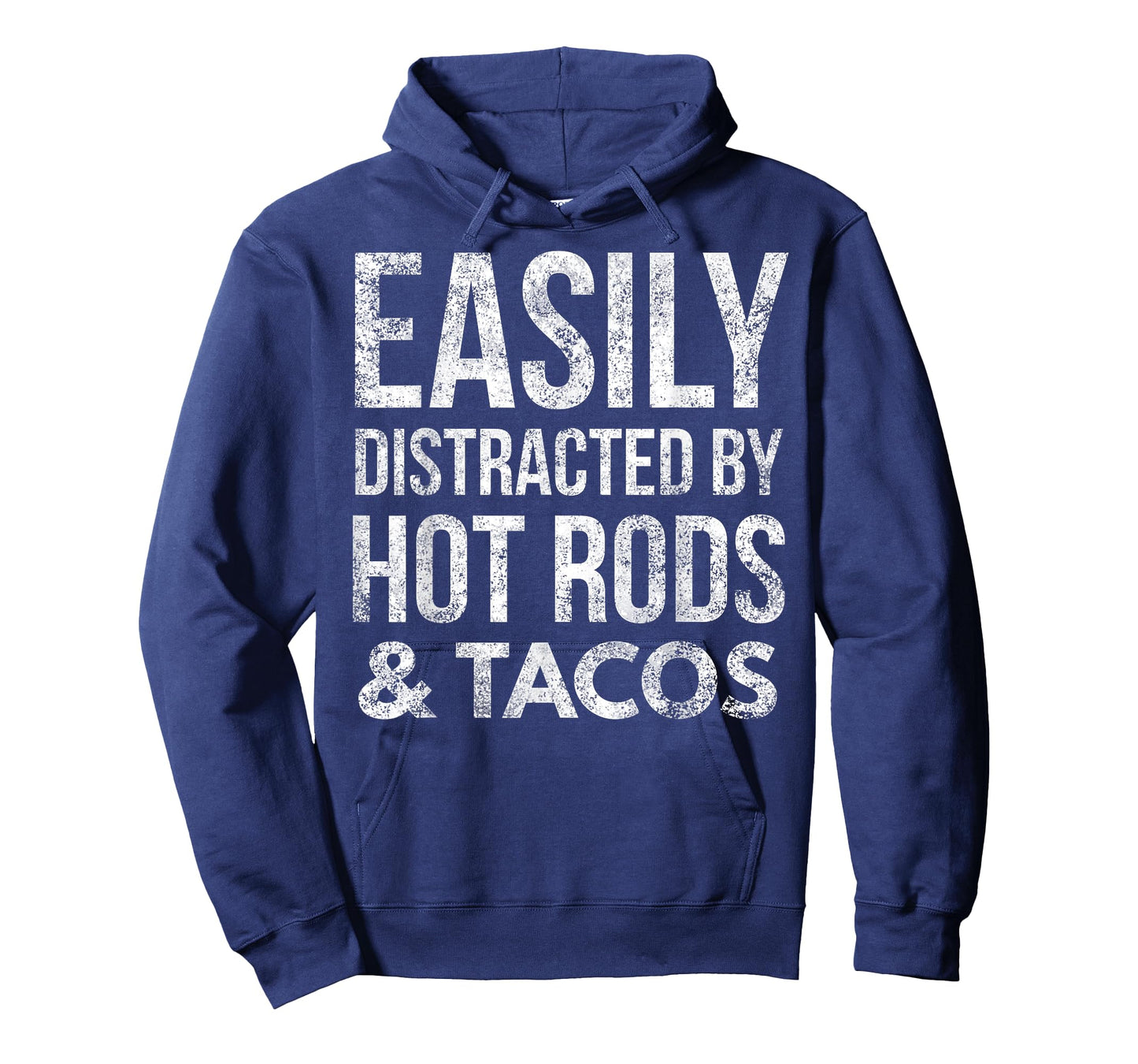Hot Rods Car Lover Gear Head Taco Lover Easily Distracted T-Shirt