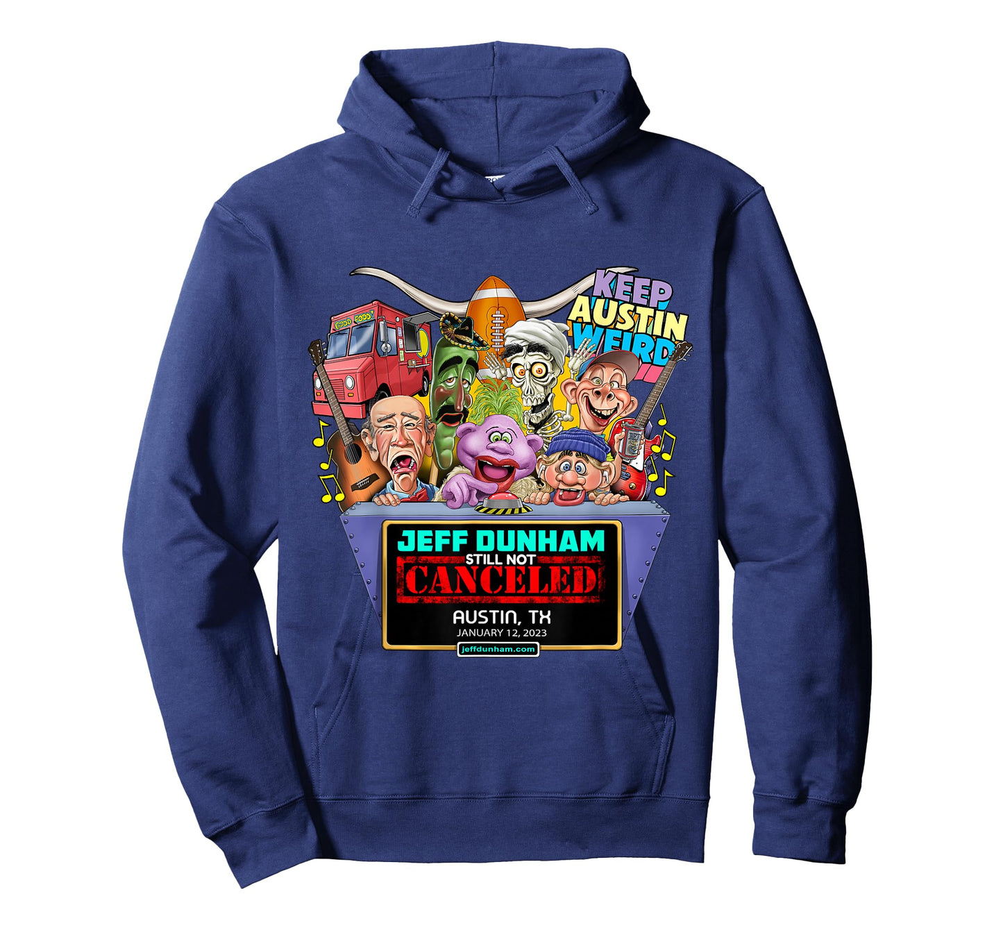 Jeff Dunham Austin, TX (2023) T-Shirt