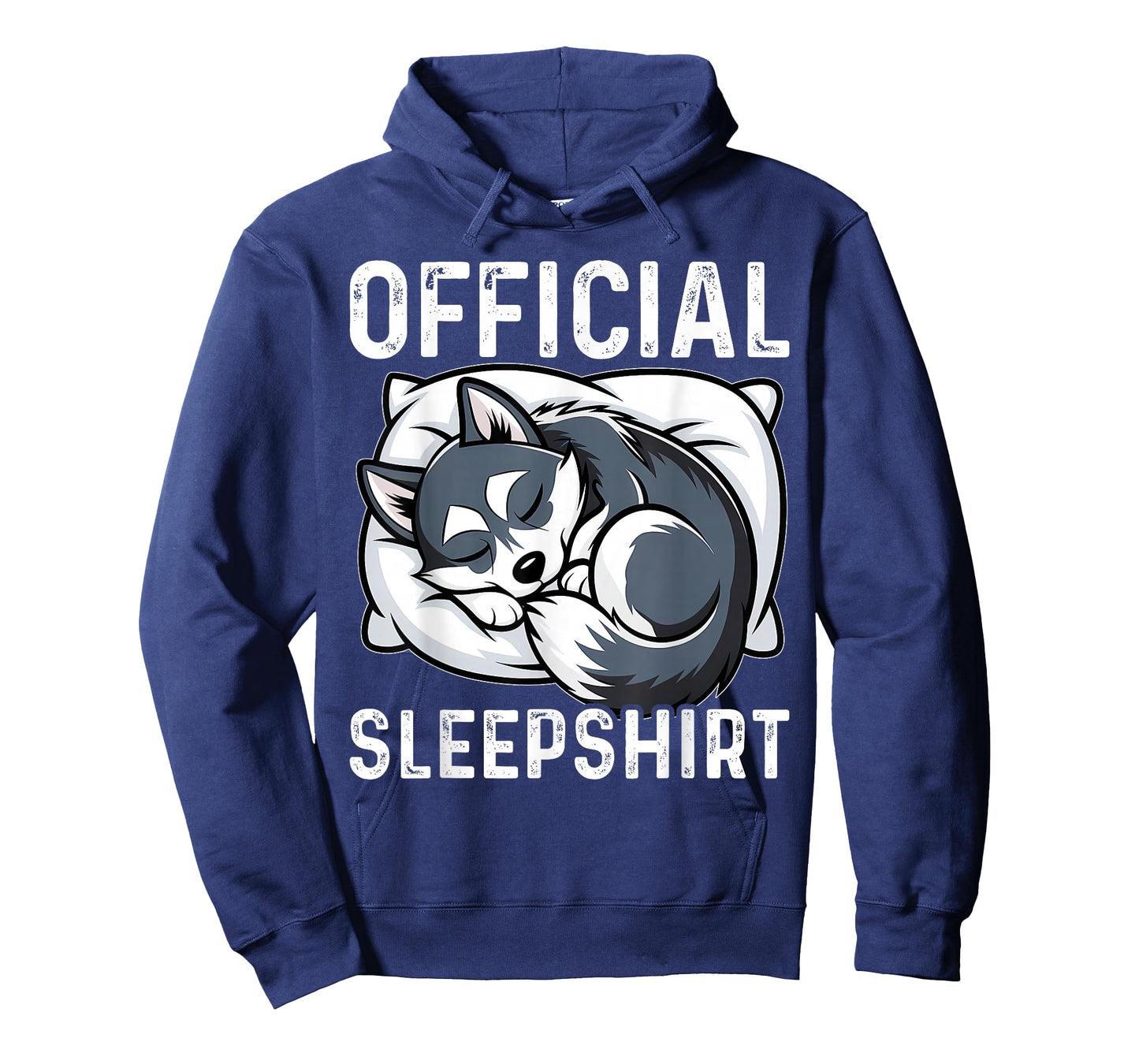 Husky Dog Pajama Funny Husky Official Sleep Mom Dad Kid T-Shirt