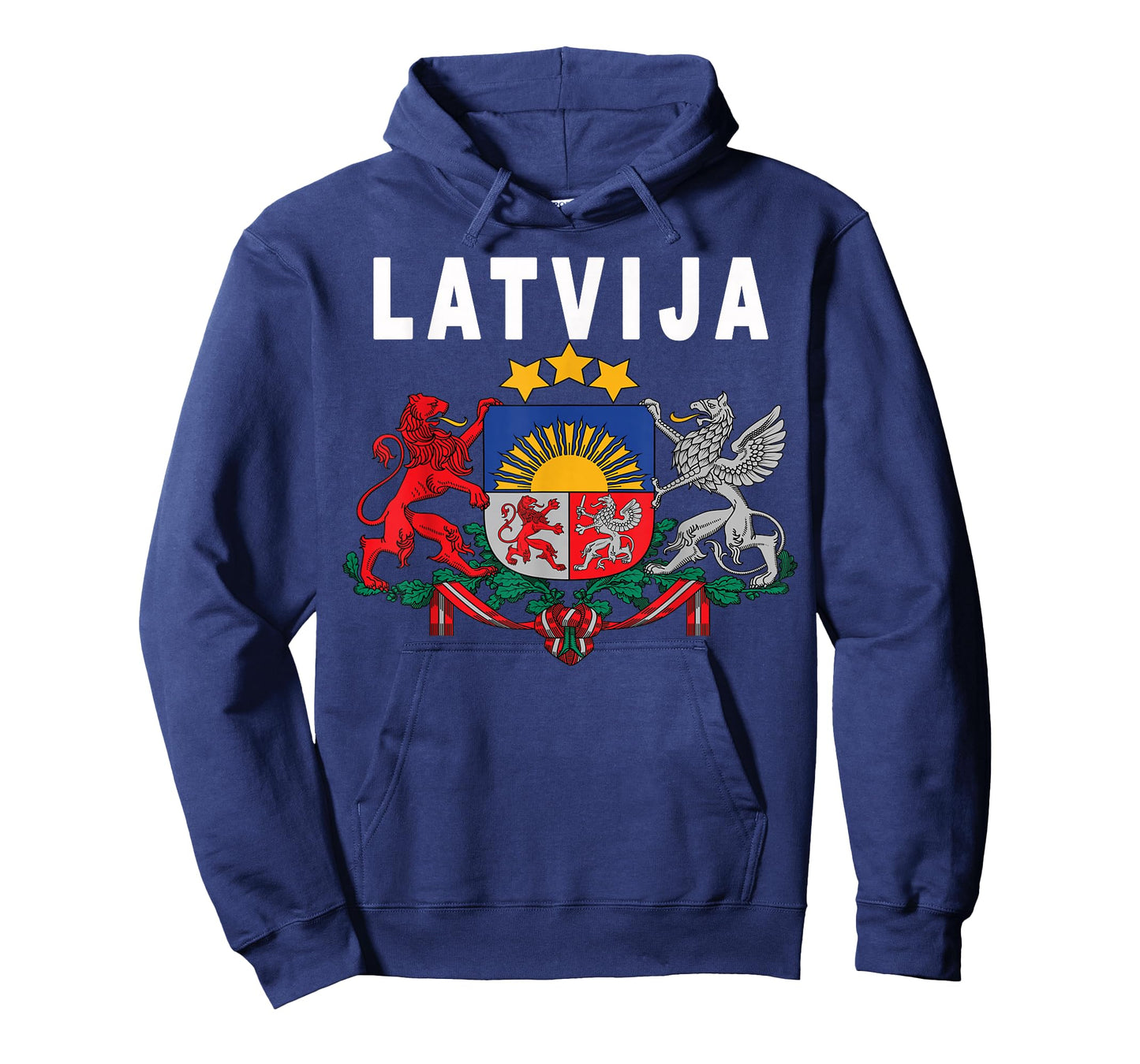 Latvian Language Letvija Emblem T-Shirt
