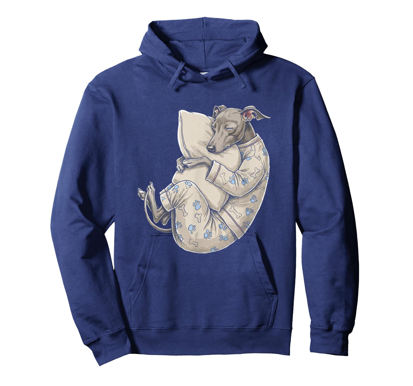 Funny Sleepy Italian Greyhound Pajama Men Women Kids T-Shirt