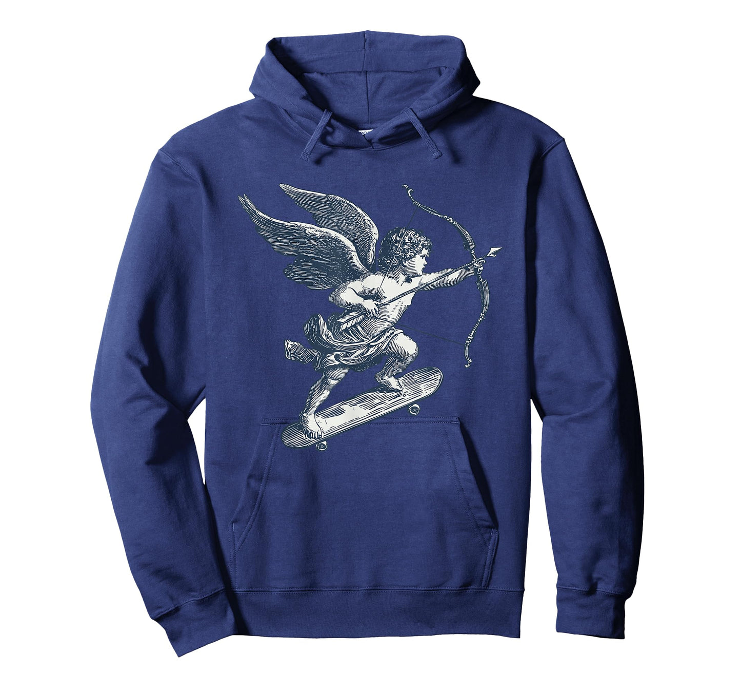 Pretty Lovely Angel with Skateboard for Skater Cupid Fans T-Shirt
