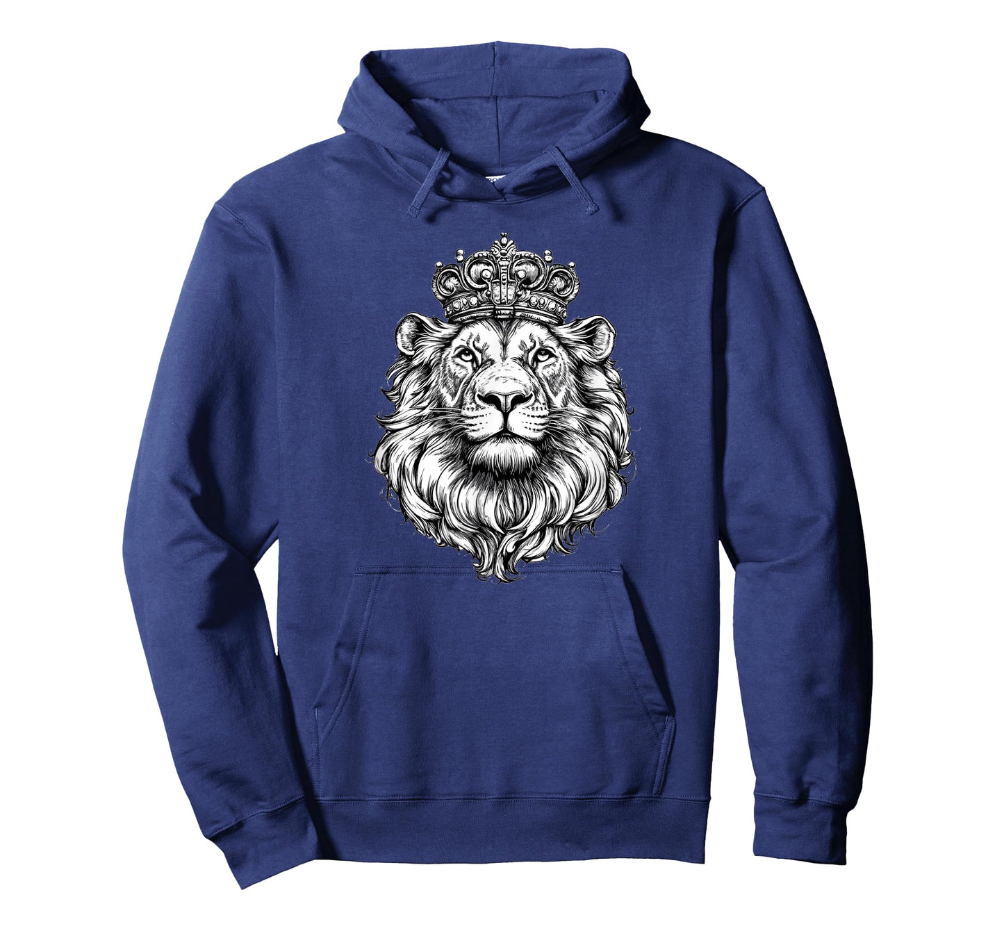 Lion King with Crown for a Royal Touch for Lions Lovers T-Shirt