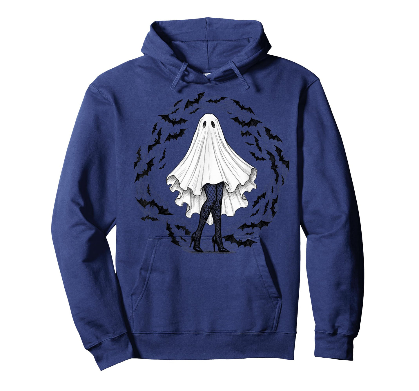 Ghost Costume Fun Spooky Season Design for Halloween Lovers T-Shirt