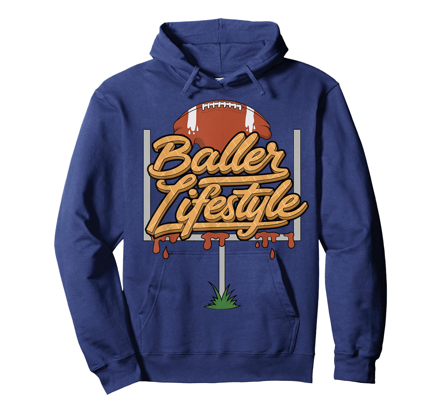 Football Lifestyle Baller Lifestyle Ice Cream Drip Men Boys T-Shirt