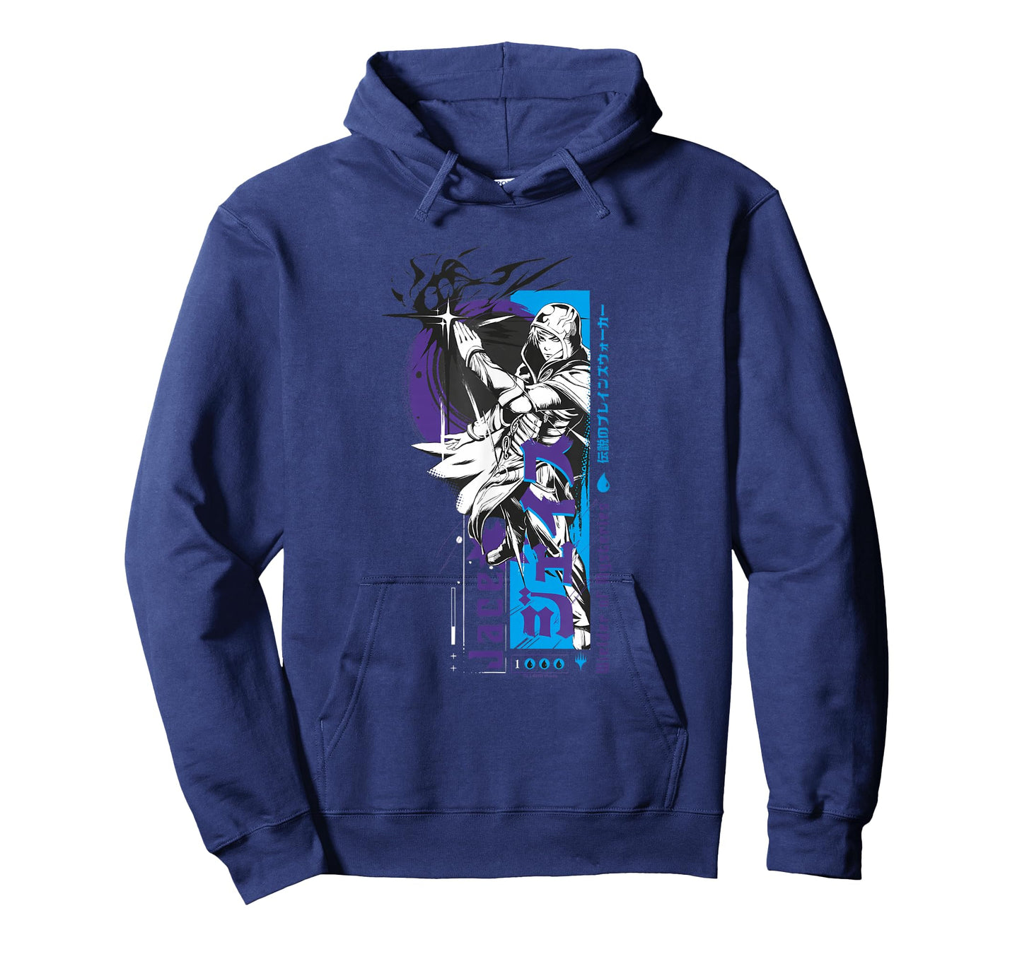 Magic: The Gathering Jace Beleren Ready To Fight Manga Logo T-Shirt