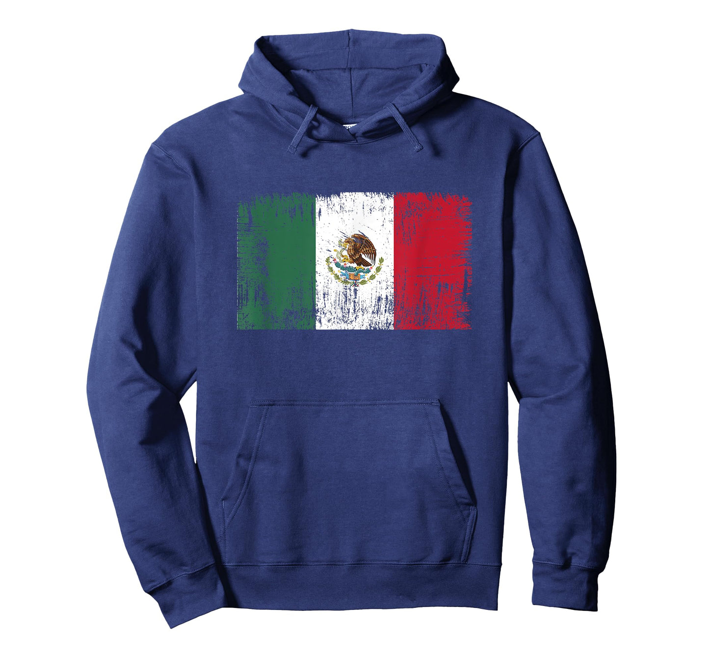 Vintage Mexican Banner Fan Mexico Flag Retro T-Shirt