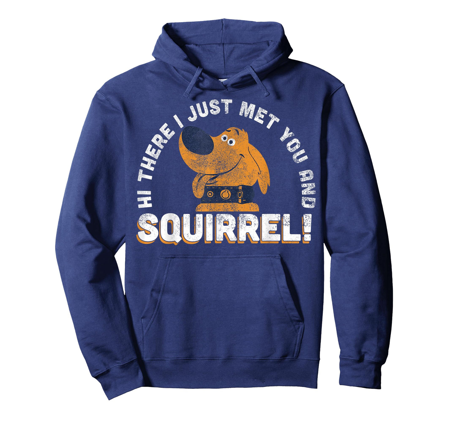 Disney Pixar Up Vintage Dug Just Met You and Squirrel Logo T-Shirt