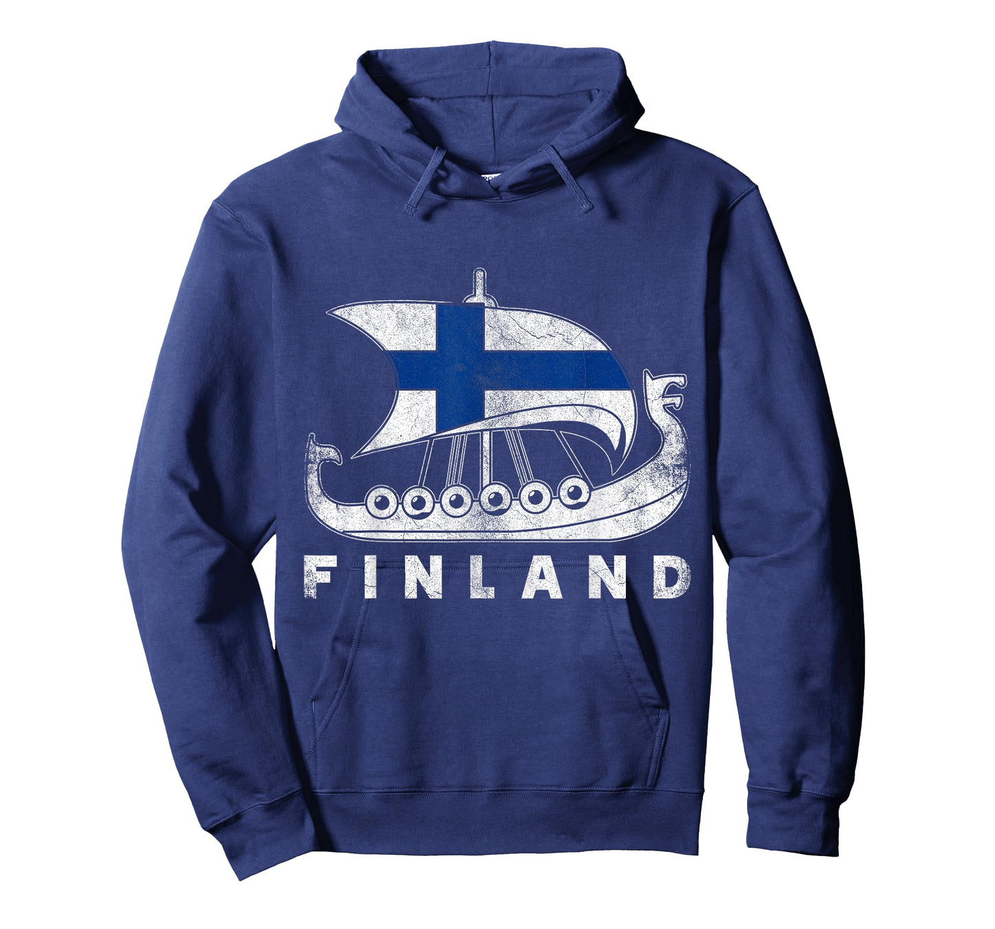 Finnish Tees & Gifts Unisex-Adults Black Cotton Viking Themed T-Shirt