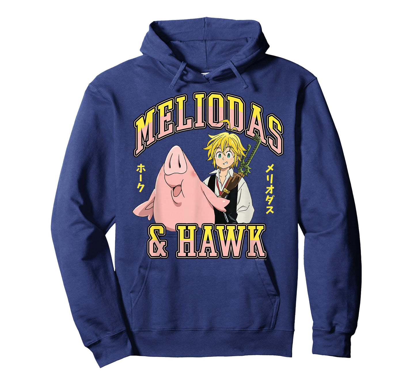 The Seven Deadly Sins Meliodas & Hawk Portrait Anime T-Shirt