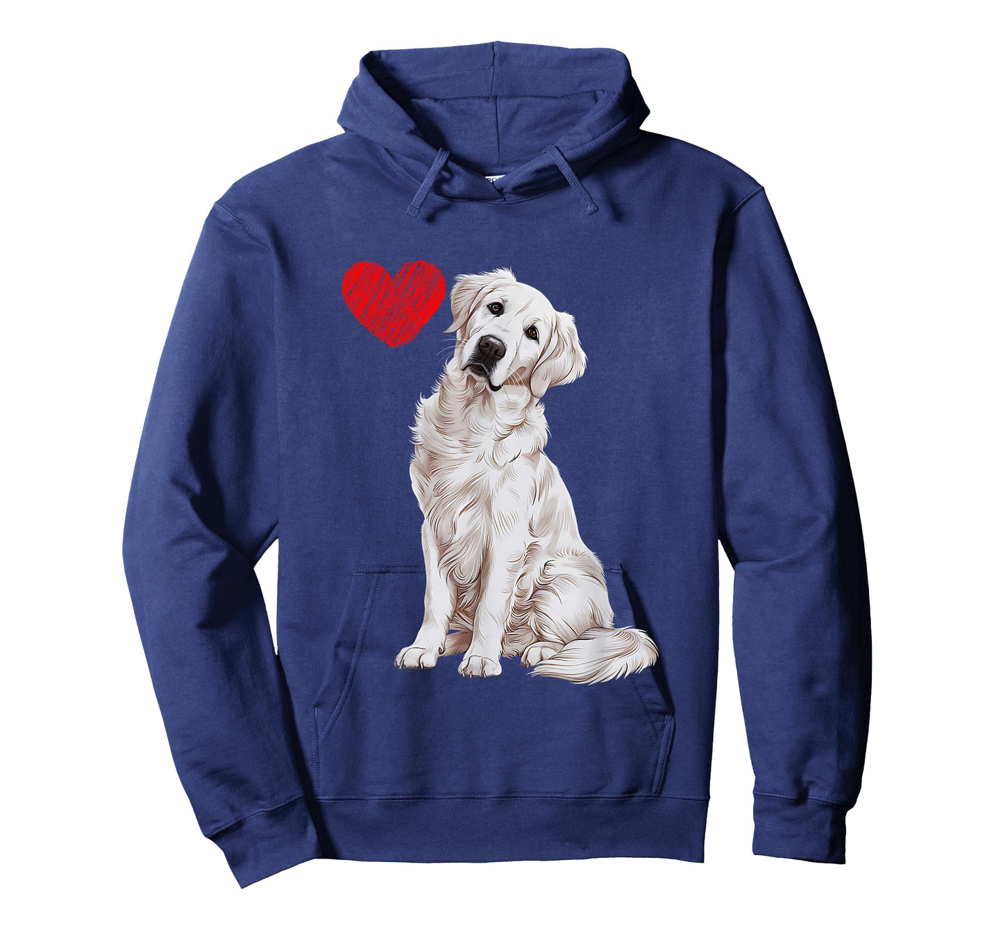 Love White English Cream Golden Retriever Mom Dog Puppy T-Shirt