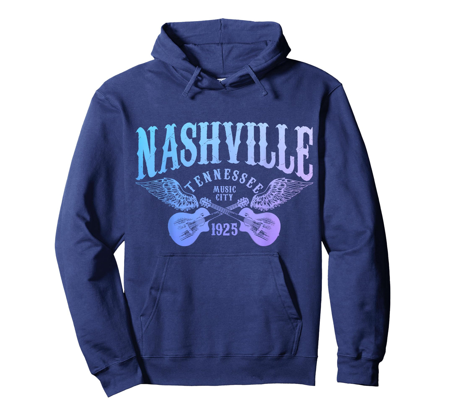 Nashville Tennessee Guitar Player Vintage Country Music City T-Shirt