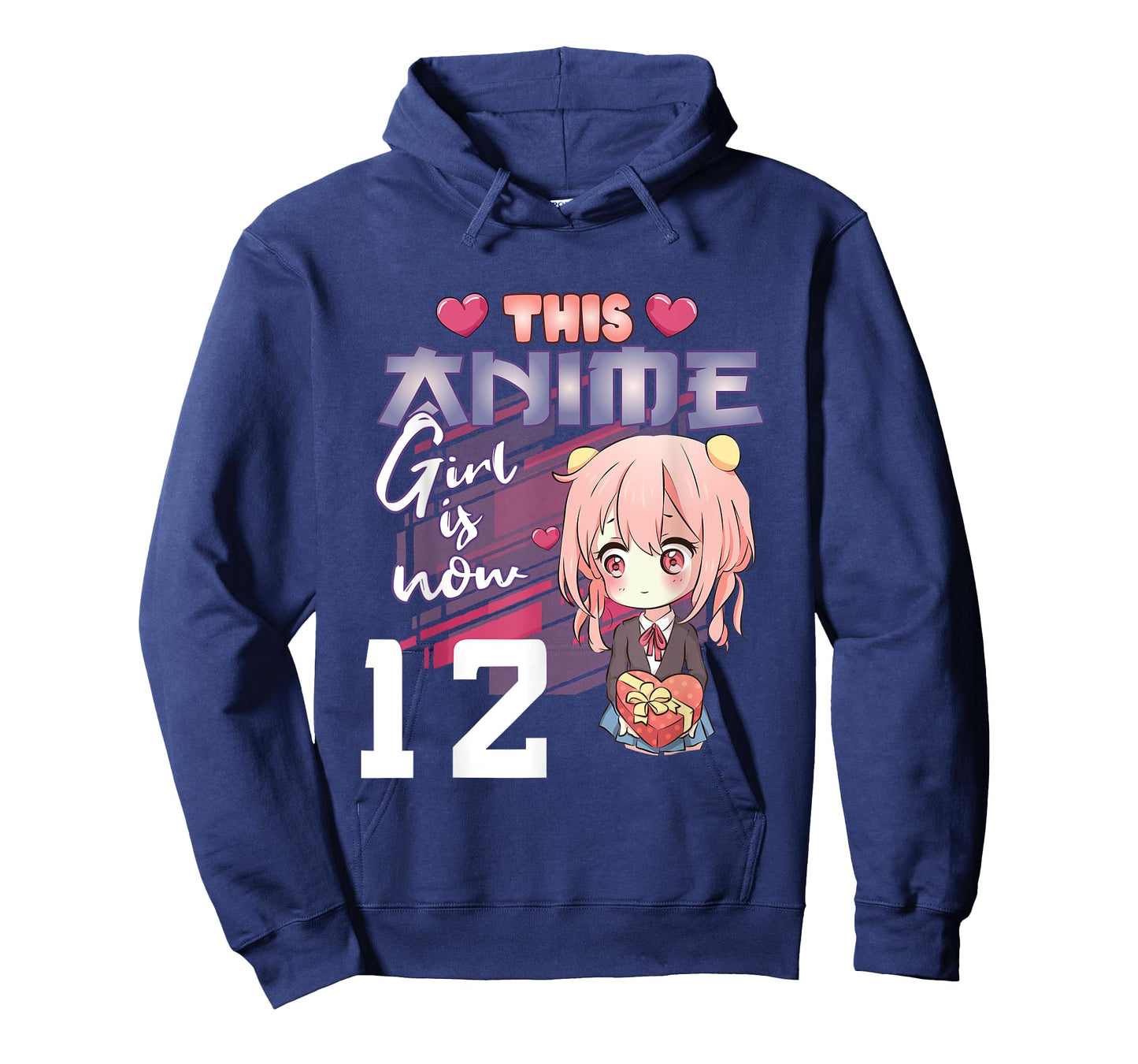 This Anime Girl Is Now 12 Years Old Anime 12th Birthday Girl T-Shirt