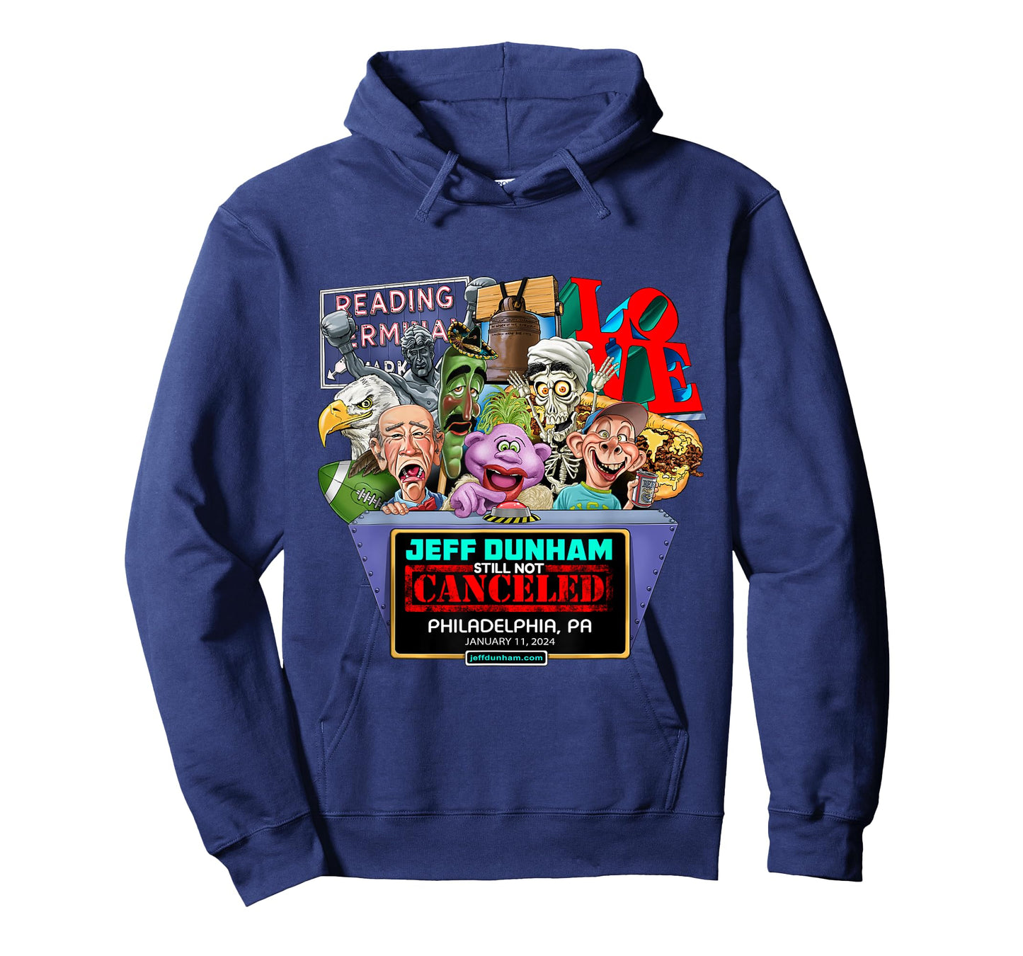 Jeff Dunham Philadelphia, PA (2024) T-Shirt