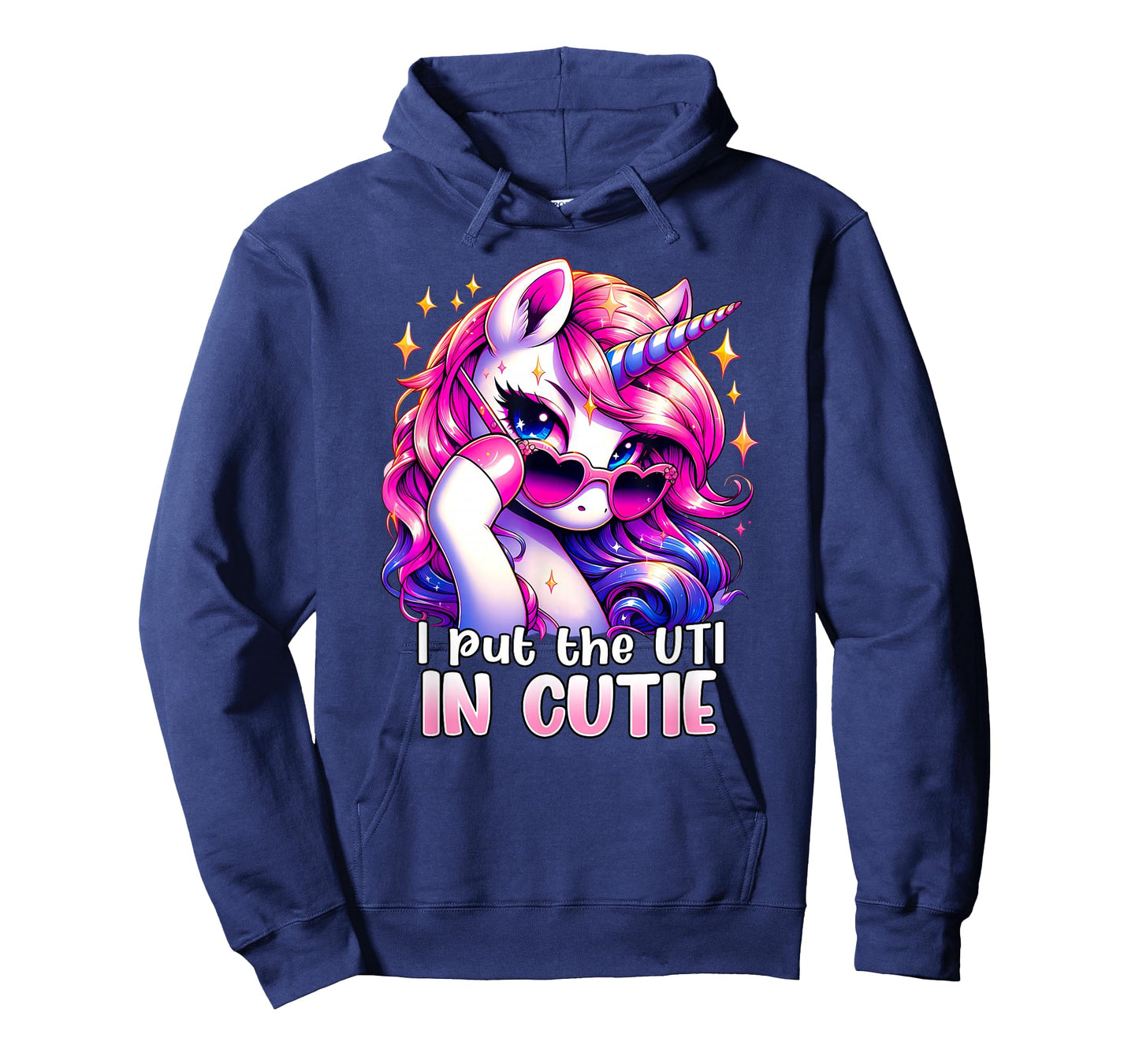 I PUT THE UTI IN CUTIE Weird Embarrassing Oddly Specific Gag T-Shirt