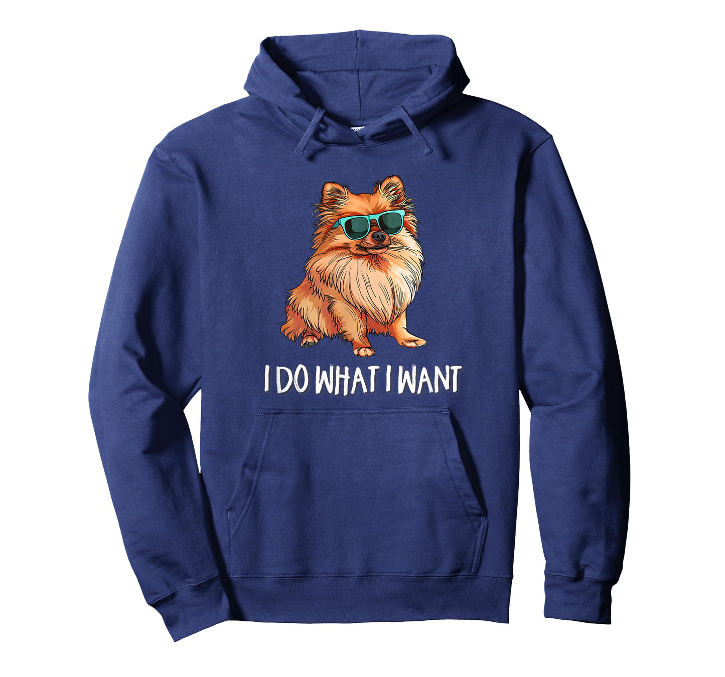 Mens Womens Funny I Do What I Want Pomeranian Lover T-Shirt