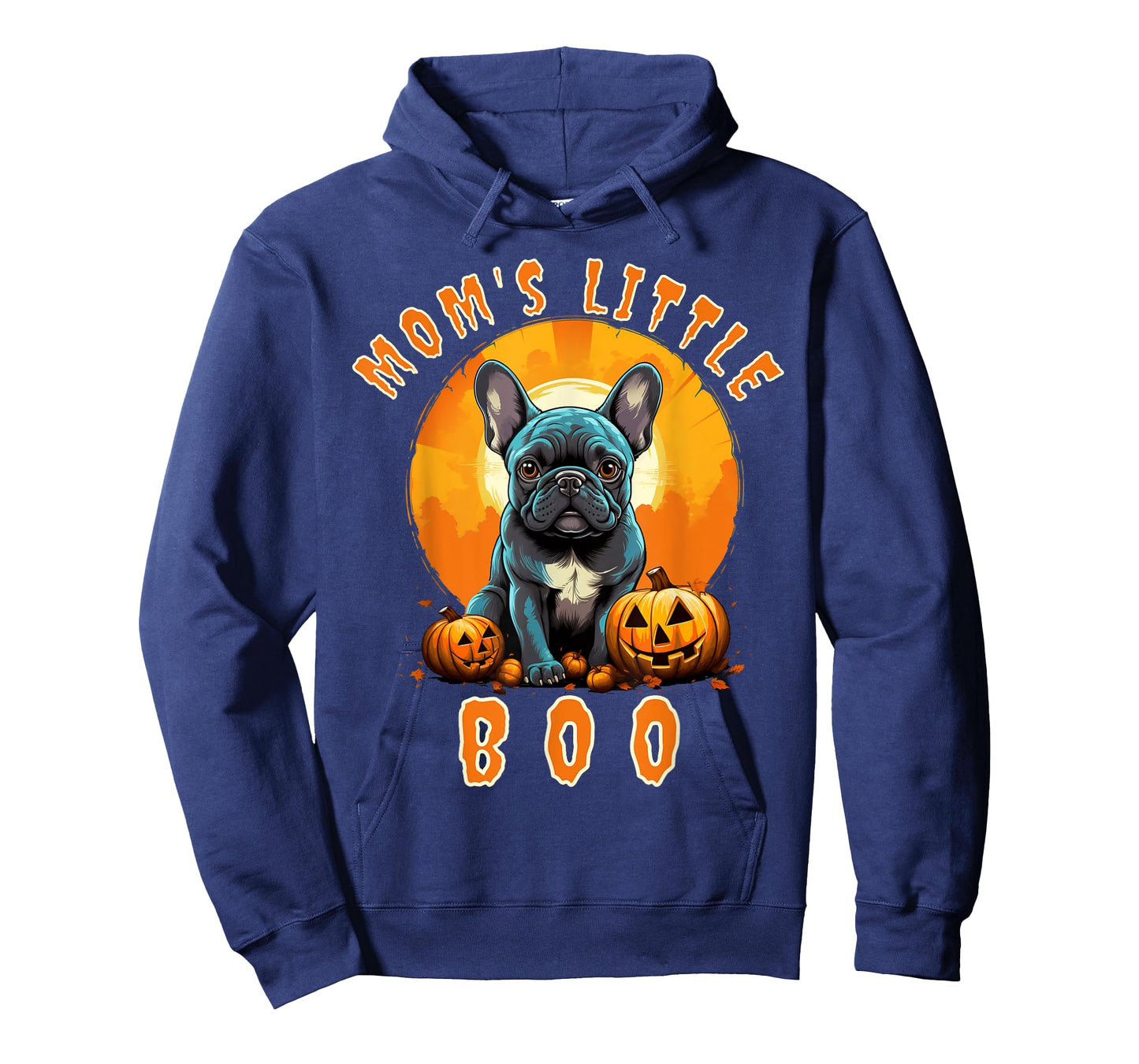 Mom's Little Boo French Bulldog Halloween Frenchie T-Shirt