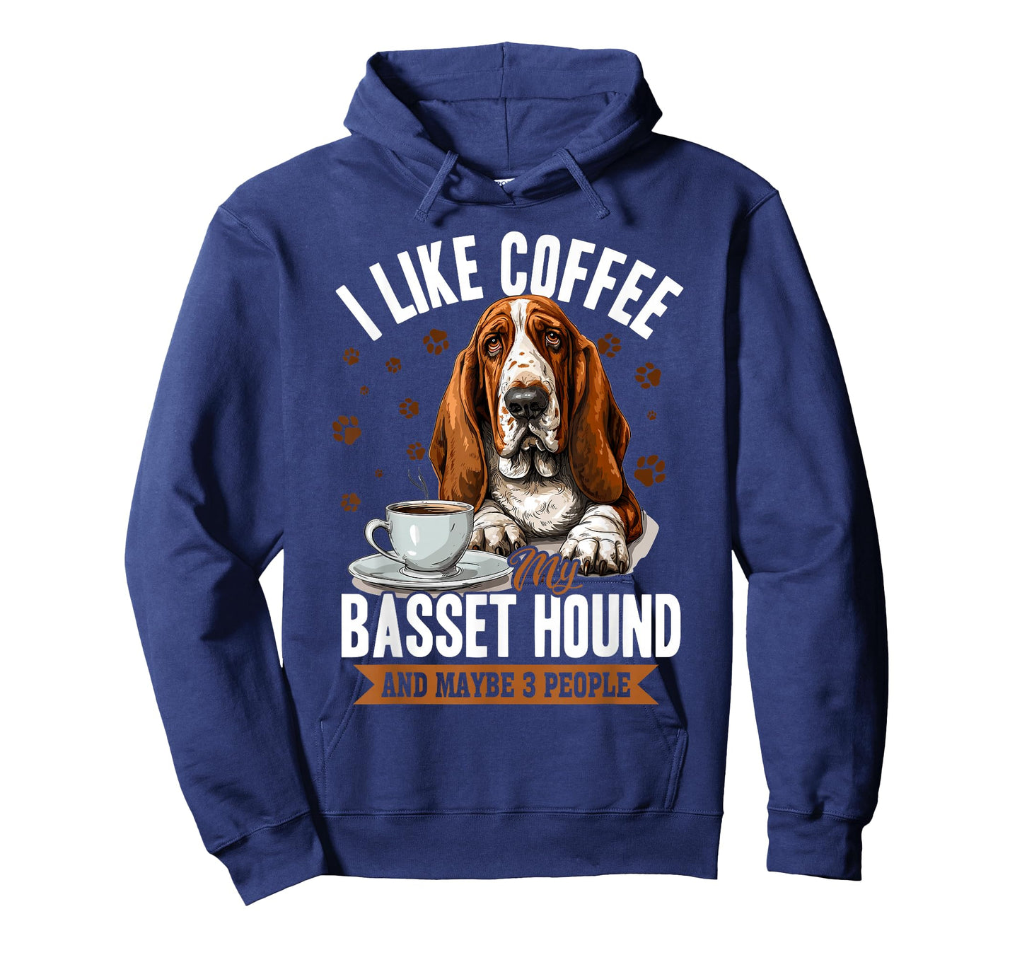 Basset Hound Dog Breed I like coffee my Basset Hound and T-Shirt