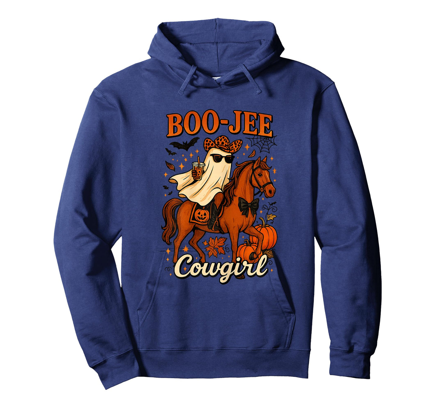Boo JEE Western Cowgirl Leopard Cowgirl Riding Horse Autumn T-Shirt