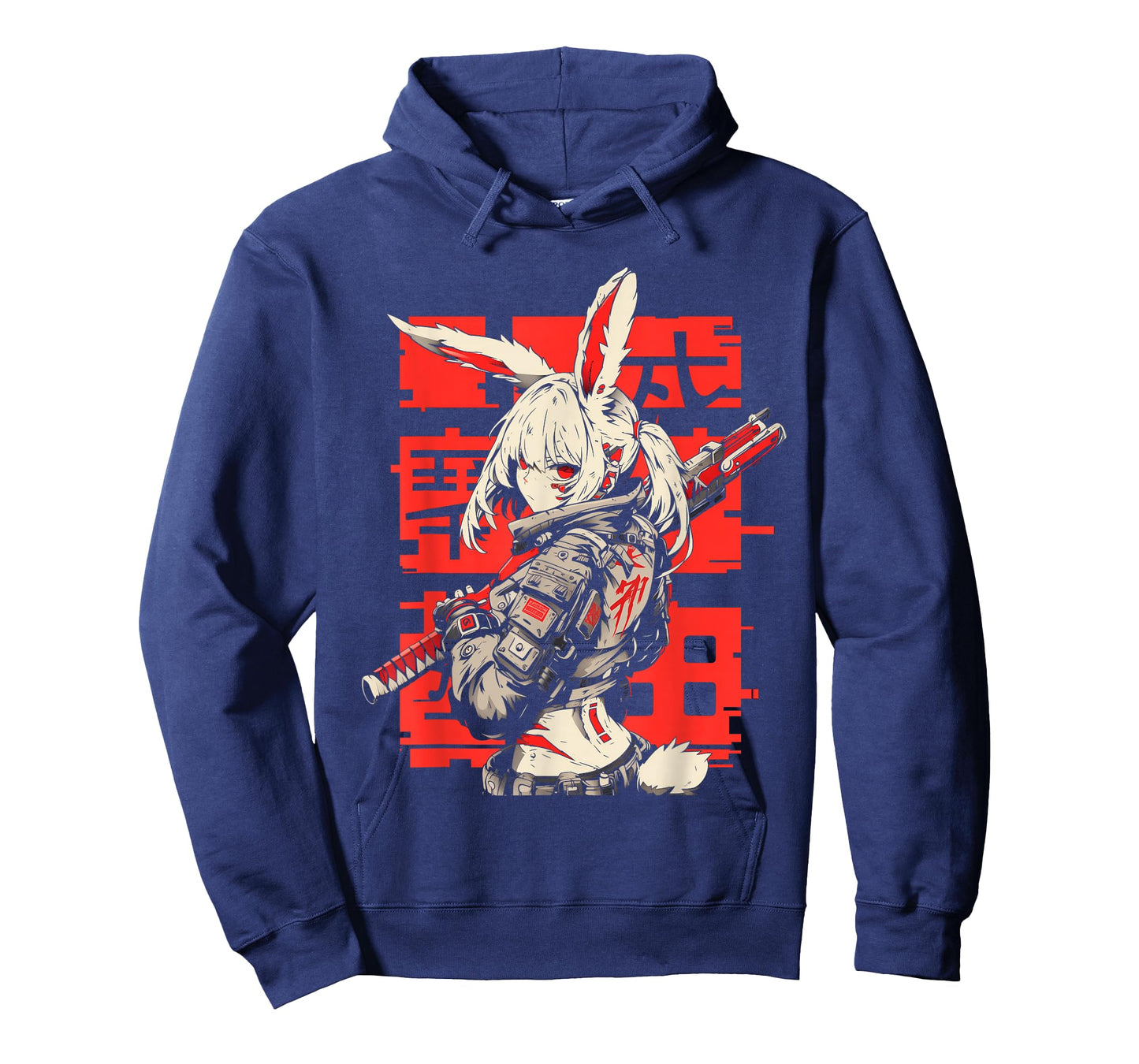 Anime Manga Cyberpunk Aesthetic Techwear Harajuku Bunny Girl T-Shirt