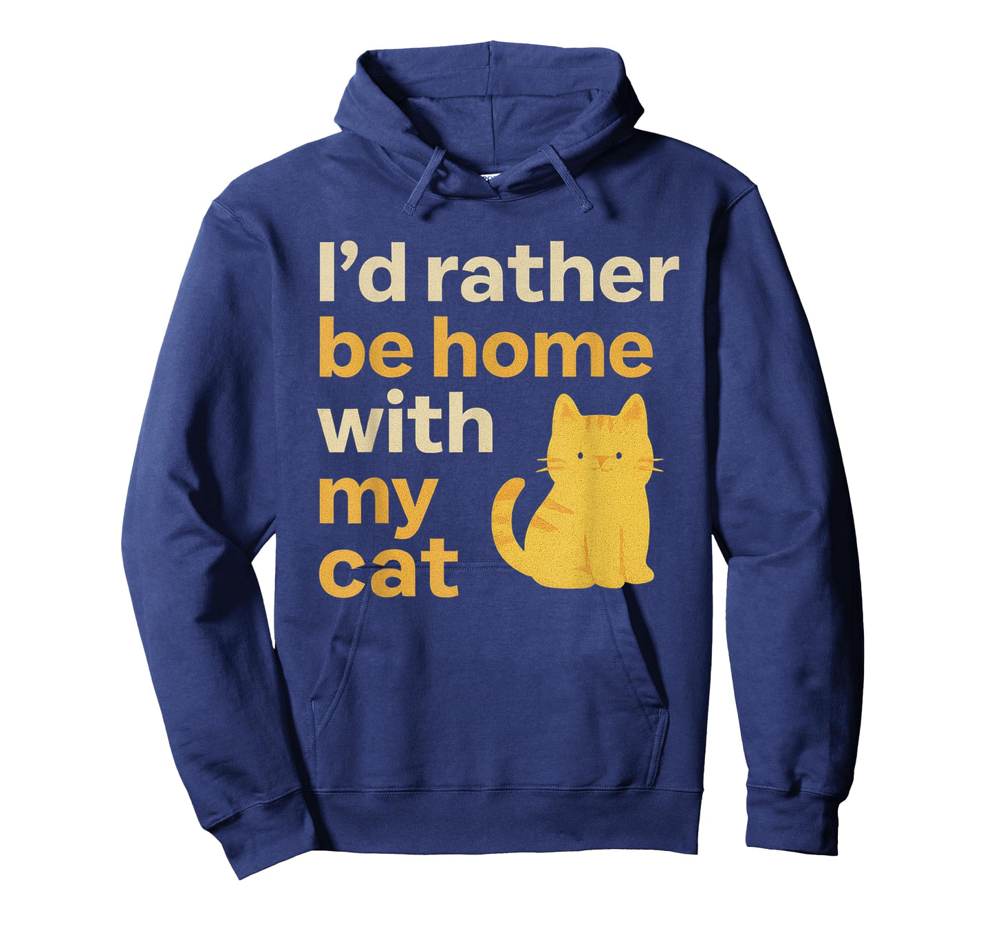 Iโd Rather Home with Cat | Soft Pastel Aesthetic Feline Love T-Shirt