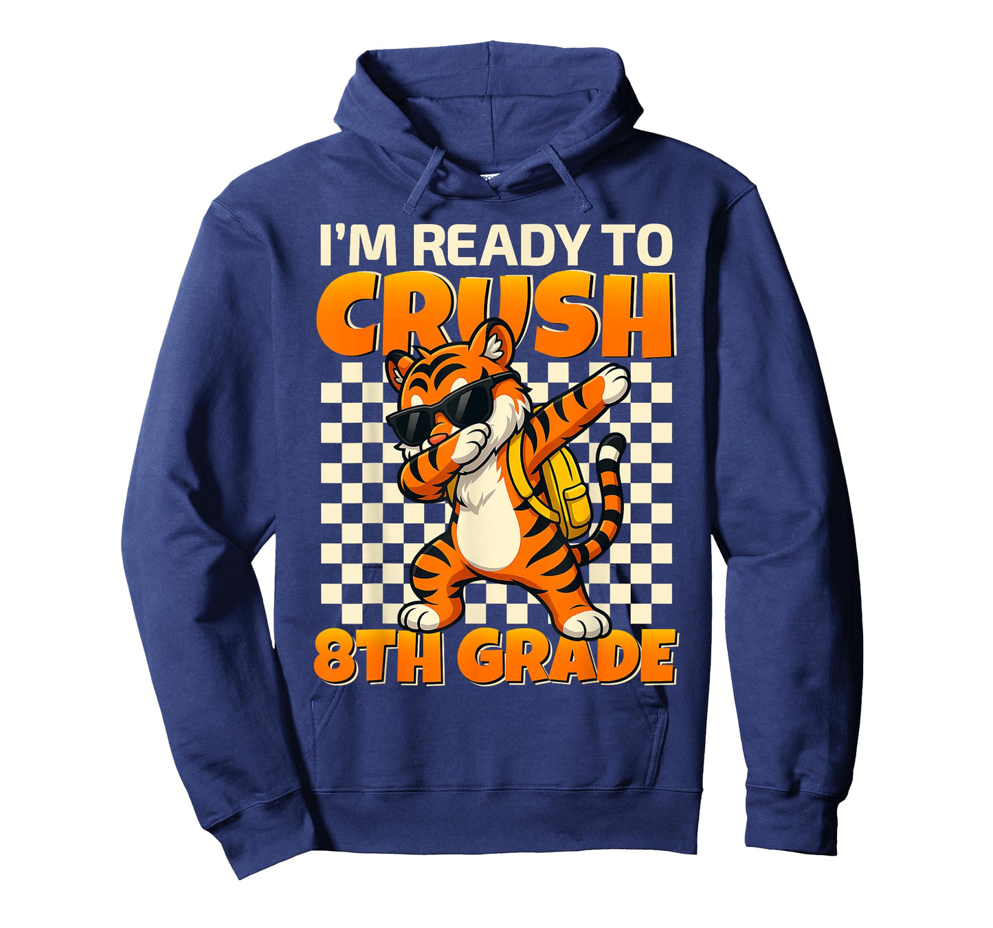 I'm Ready To Crush 8th Grade Dabbing Tiger Back To School T-Shirt