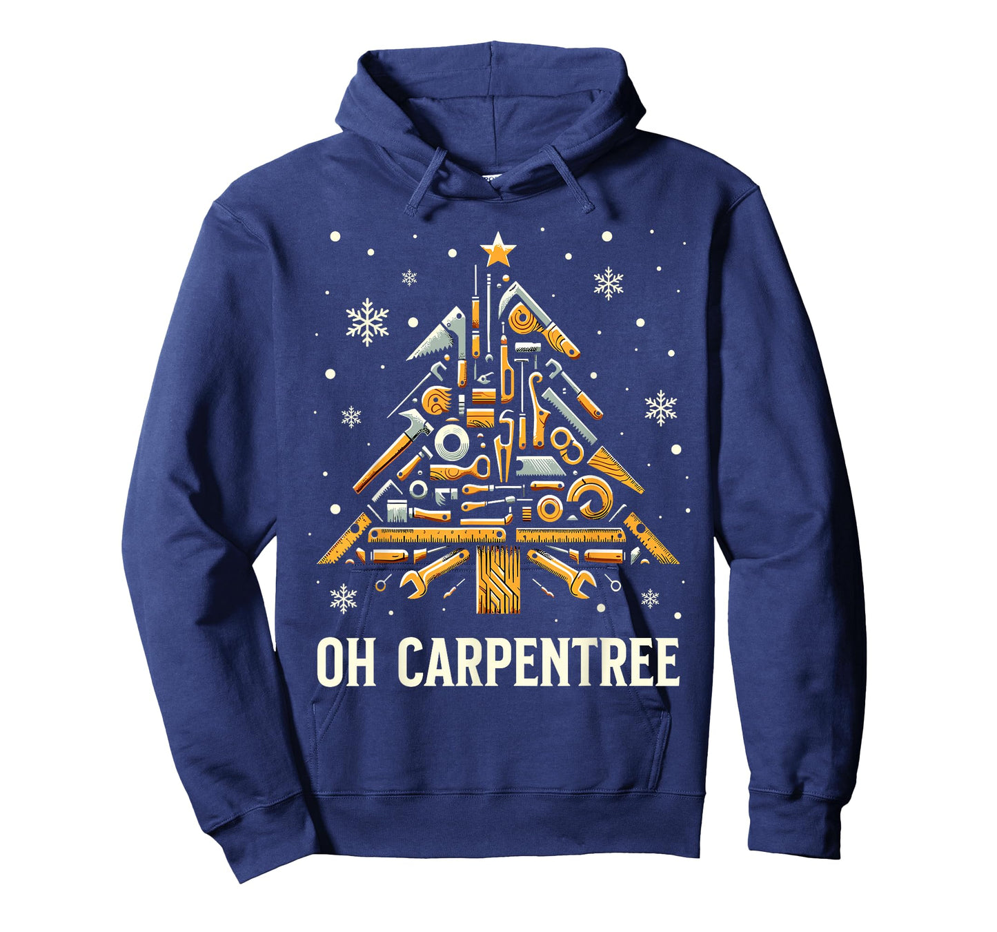 Christmas Carpentry Woodworker Woodworking Christmas T-Shirt