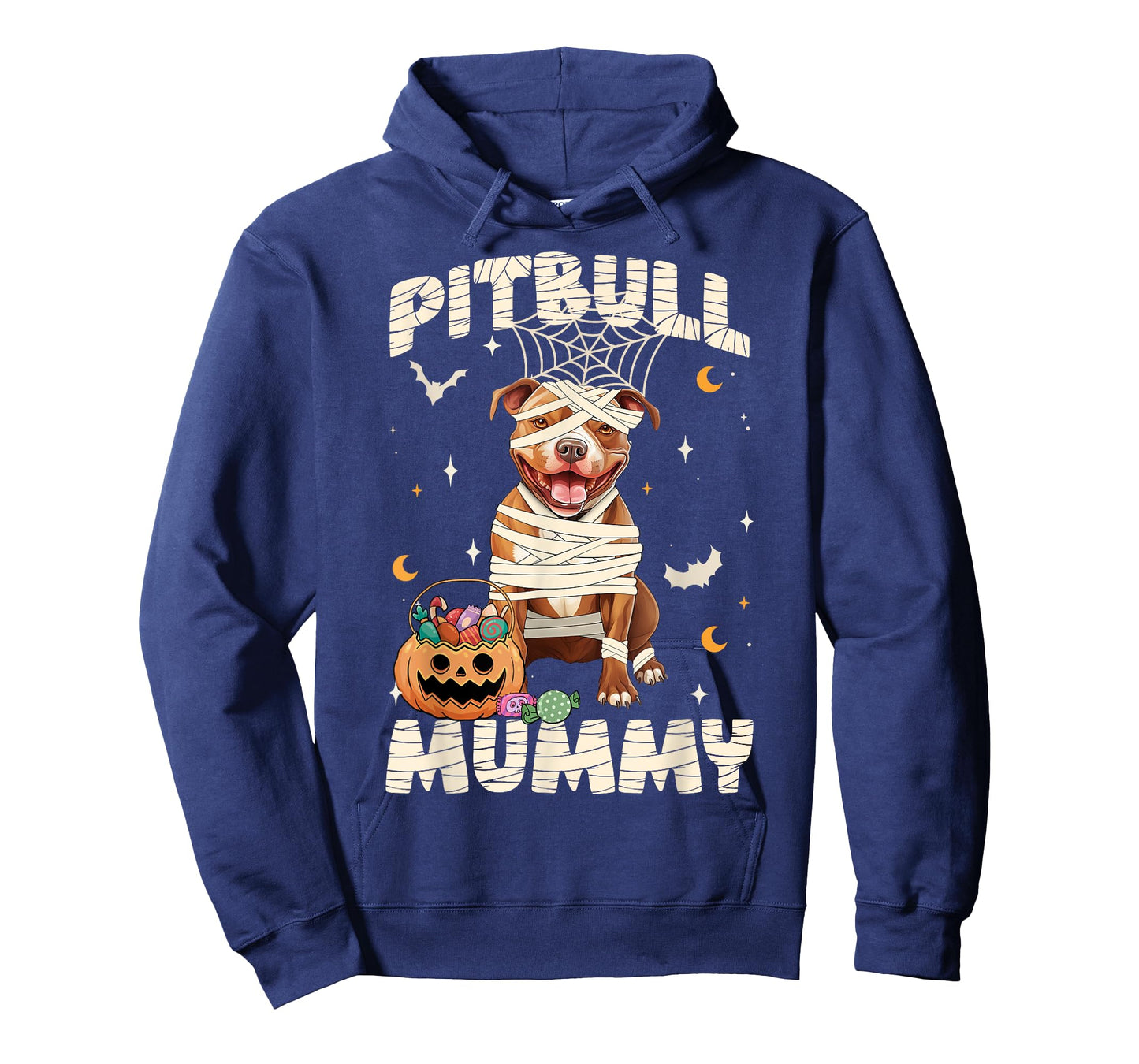 Halloween Costume Pitbull Lover Mummy Dog Owner Men Women T-Shirt