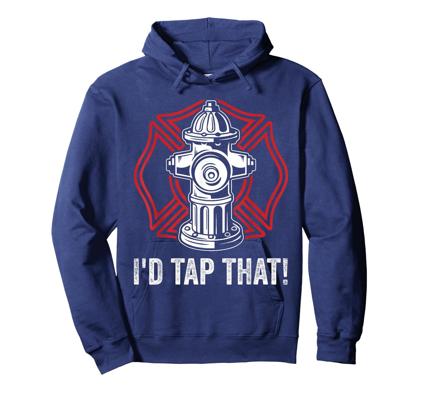 Firefighter Fireman I'd Tap That! Fire Hydrant Firefighting T-Shirt