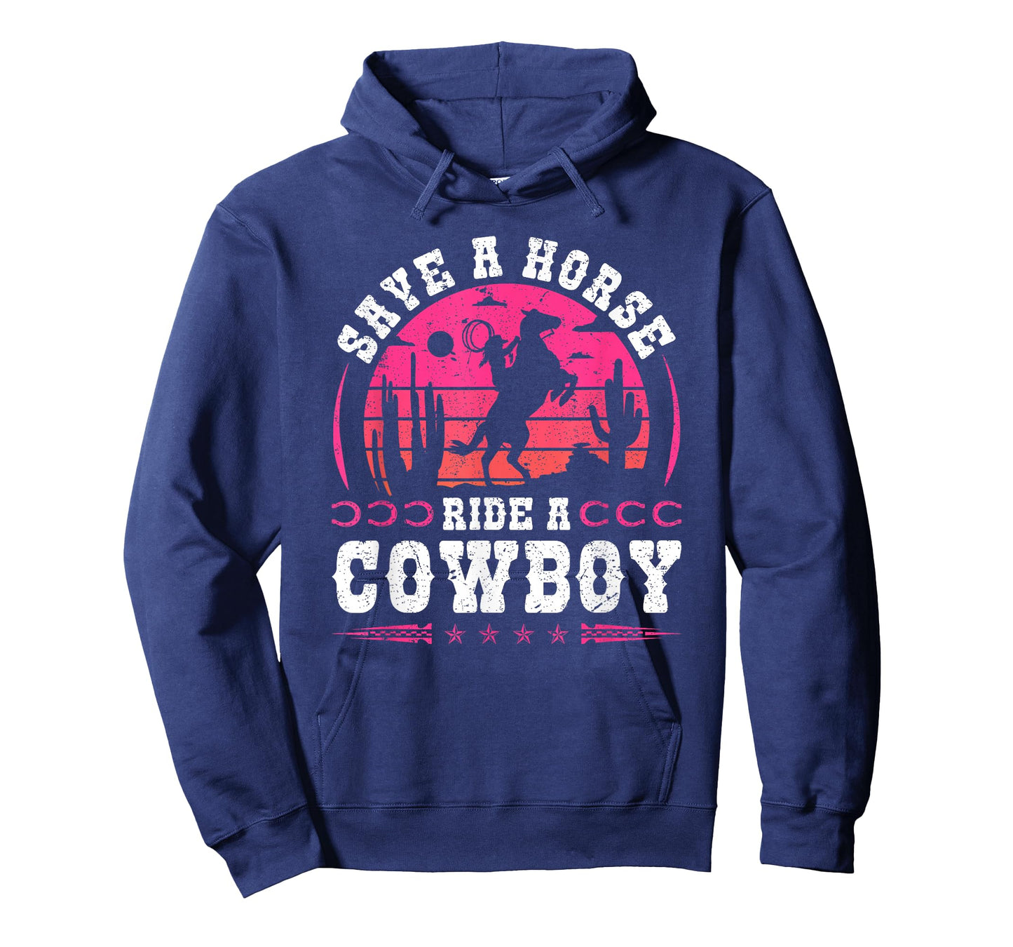Cowgirl Save A Horse Ride A Cowboy Rodeo Western Country T-Shirt