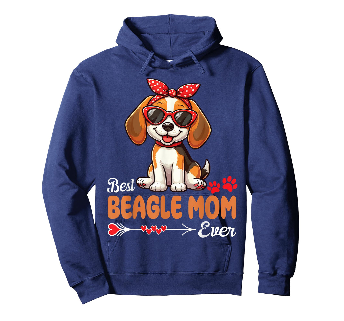 Cute Dog Best Beagle Mom Ever Mama Mother Life Fur Baby Love T-Shirt