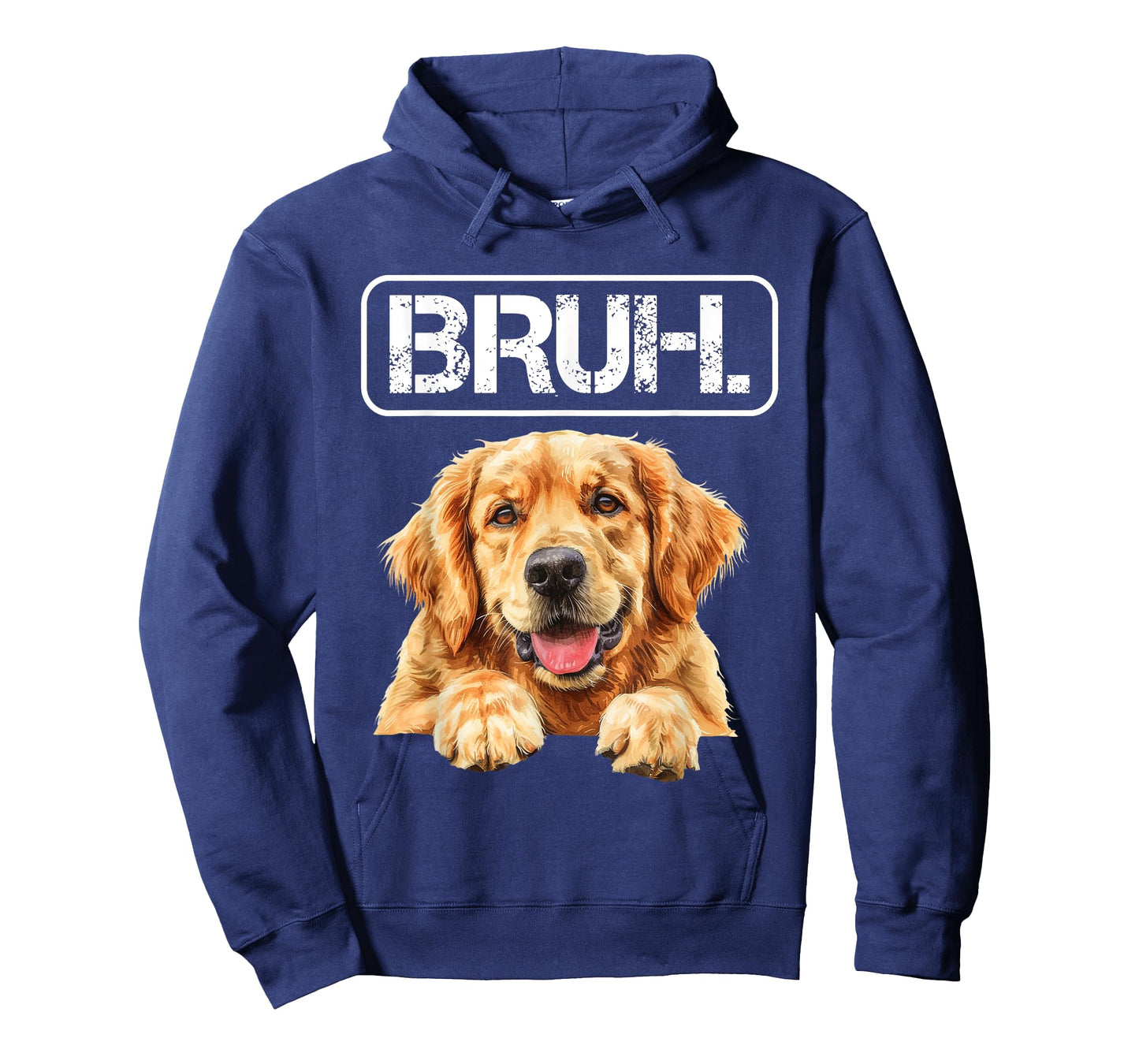Golden Retriever Bruh Funny Dog Lover Men Women Girls Kids T-Shirt