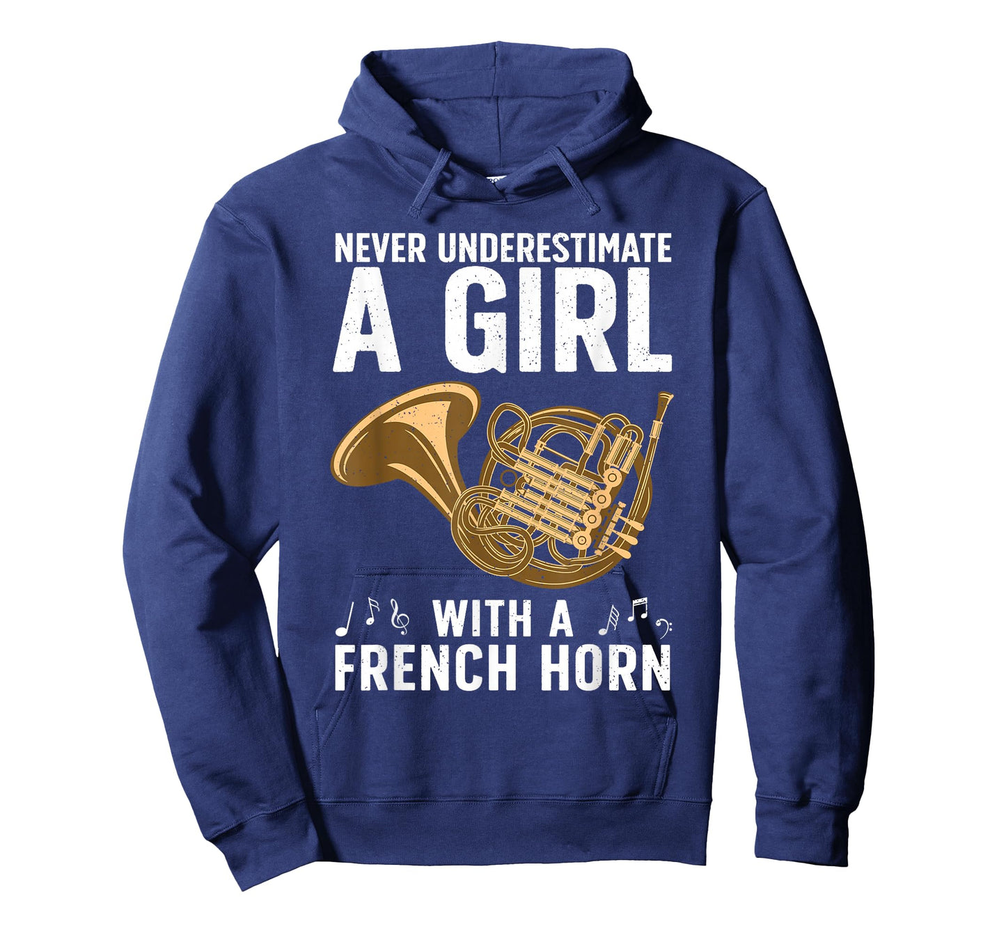 Best French Horn Art For Women Girls French Horn Lover T-Shirt