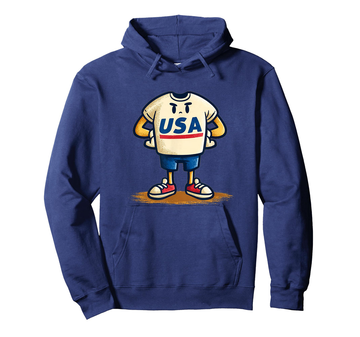 Apparel Guy with Face for USA Graphic Lovers T-Shirt