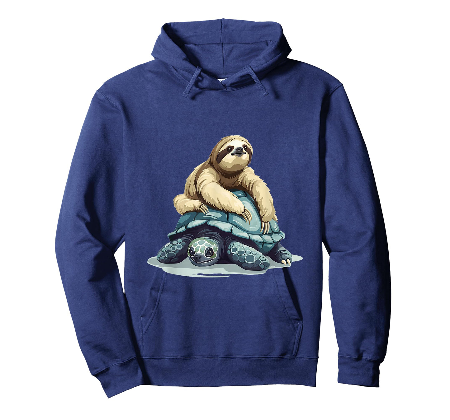 Funny sloth riding on a turtle Graphic T-Shirt