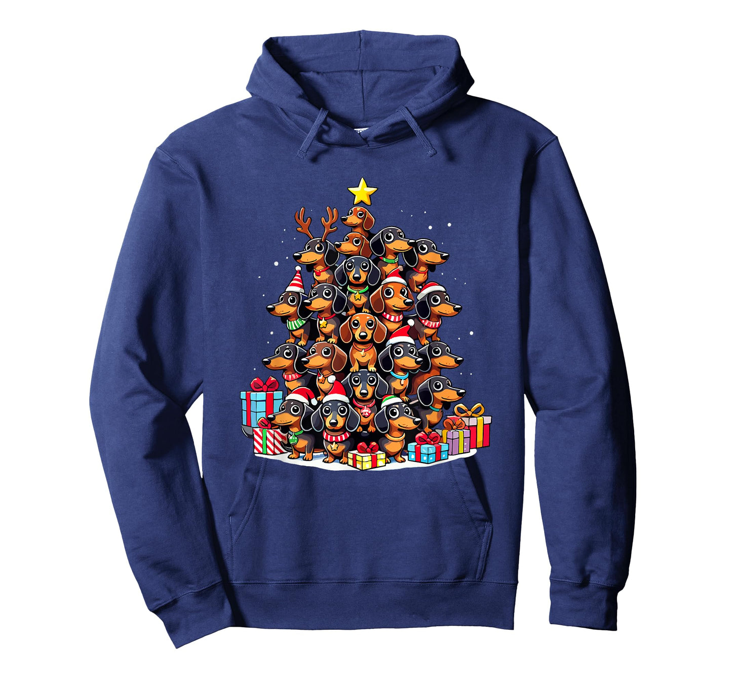 Christmas Tree Dachshund Sausage Dog Dachshunds Men Women Kids T-Shirt