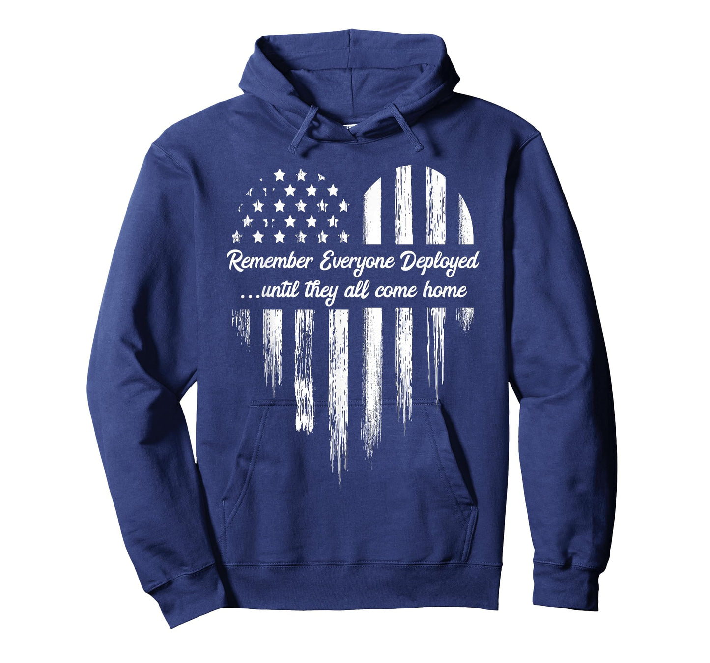 Red Friday Remember Everyone Deployed American Flag Heart T-Shirt