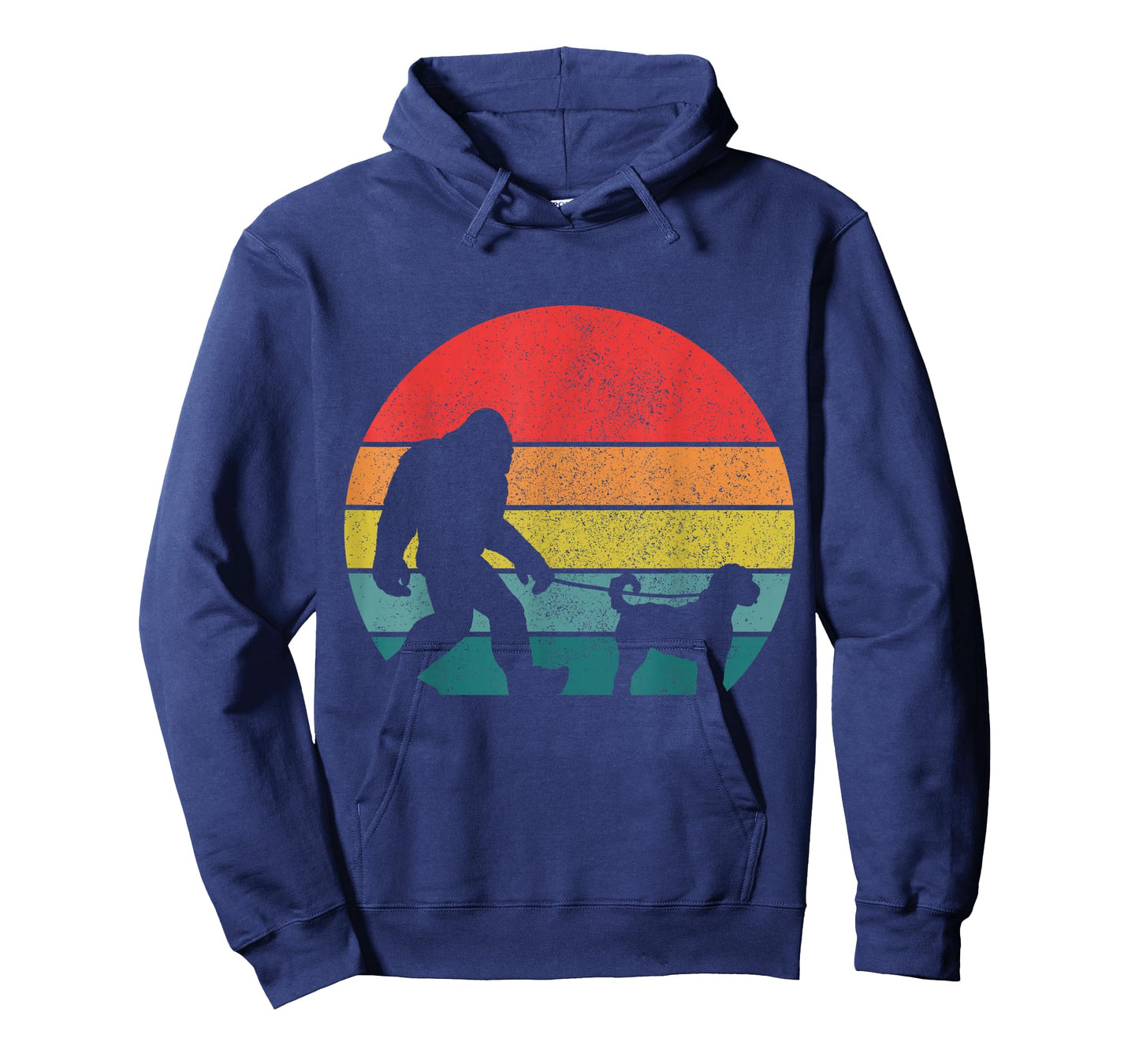 Bigfoot Walking Goldendoodle Labradoodle Funny Doodle Dog T-Shirt