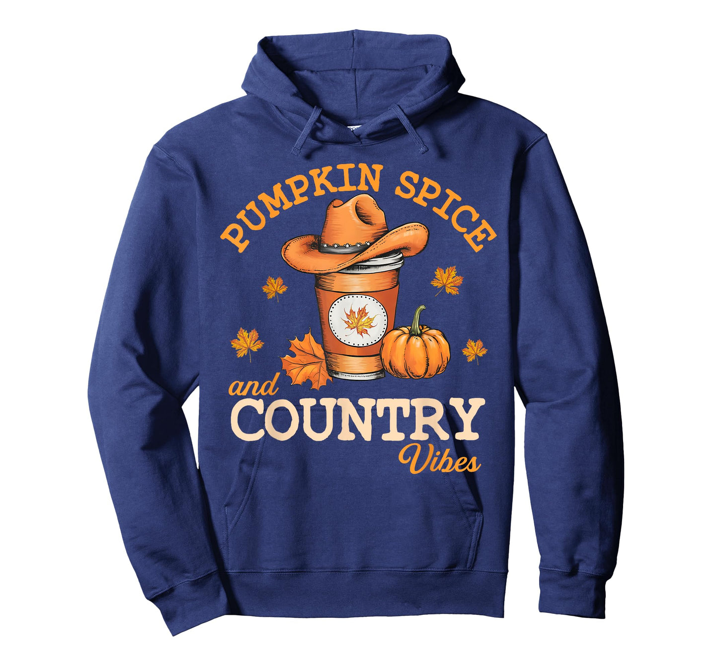 Pumpkin Spice And Country Vibes Western Fall Autumn Howdy T-Shirt